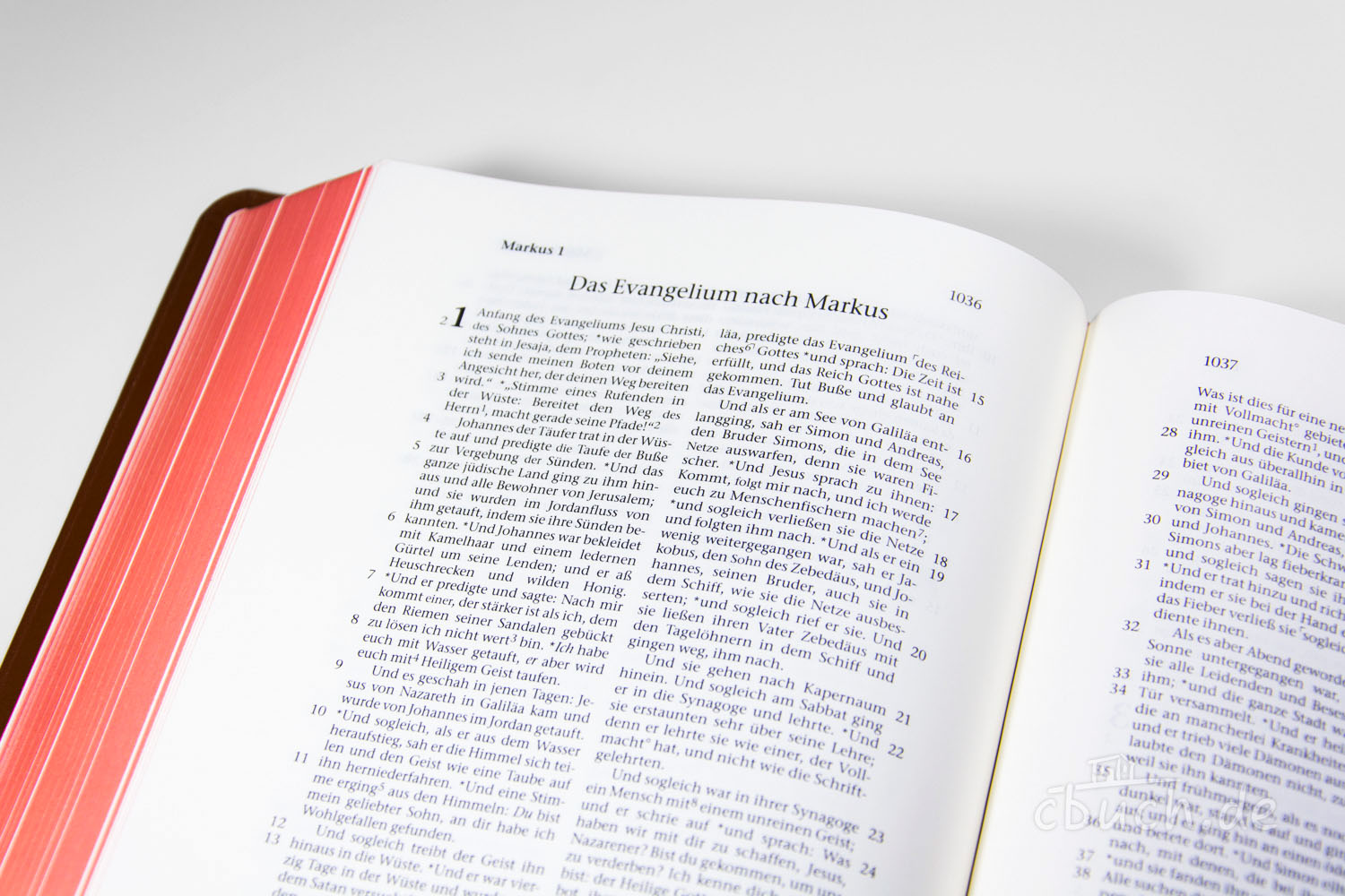 Elberfelder Bibel Edition CSV - Schreibrandbibel, größere Ausgabe, Rindleder, hellbraun Elberfelder Bibel Edition CSV - Schreibrandbibel, größere Ausgabe, Rindleder, hellbraun