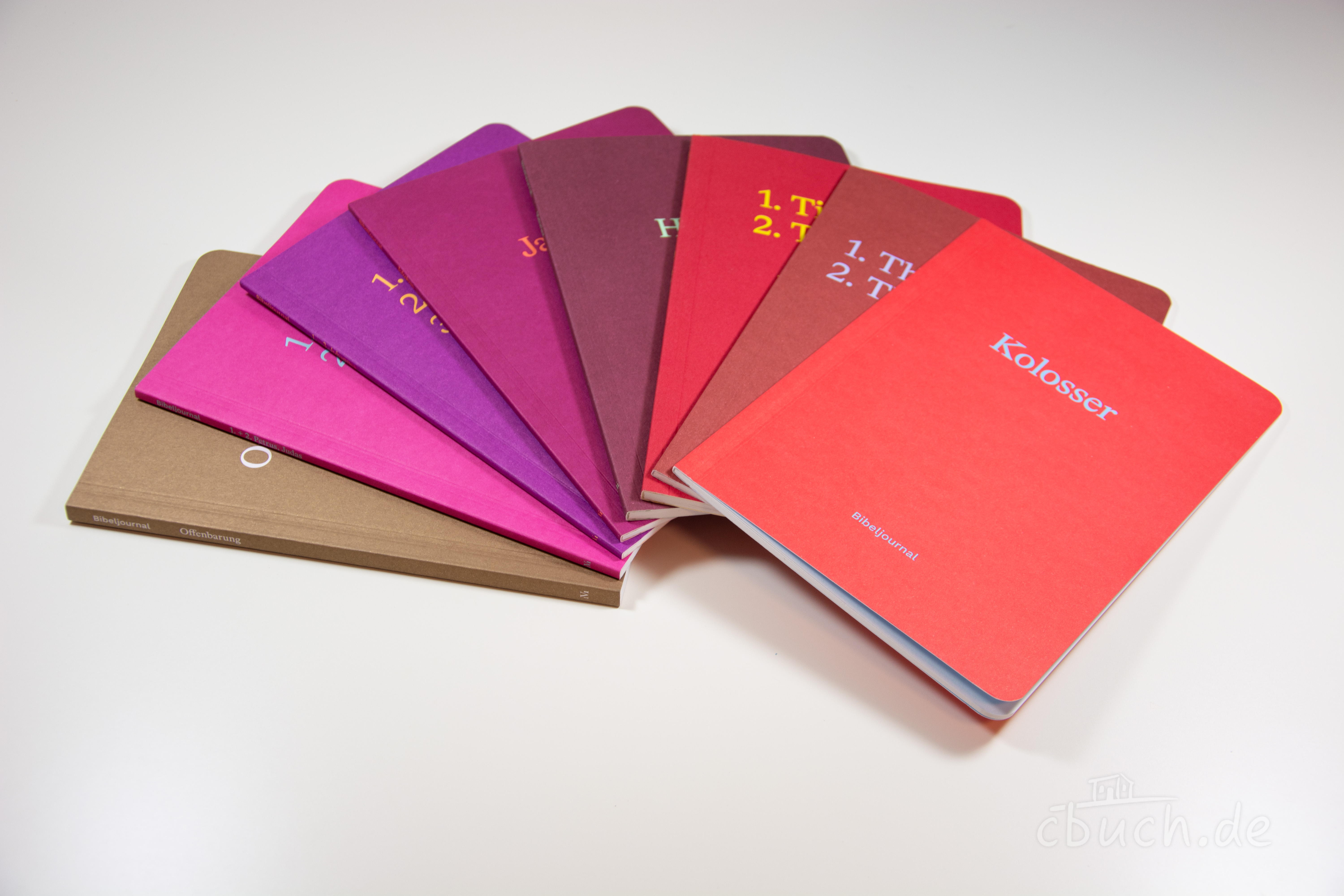 Bibeljournale – Paket (Kolosser – Offenbarung)