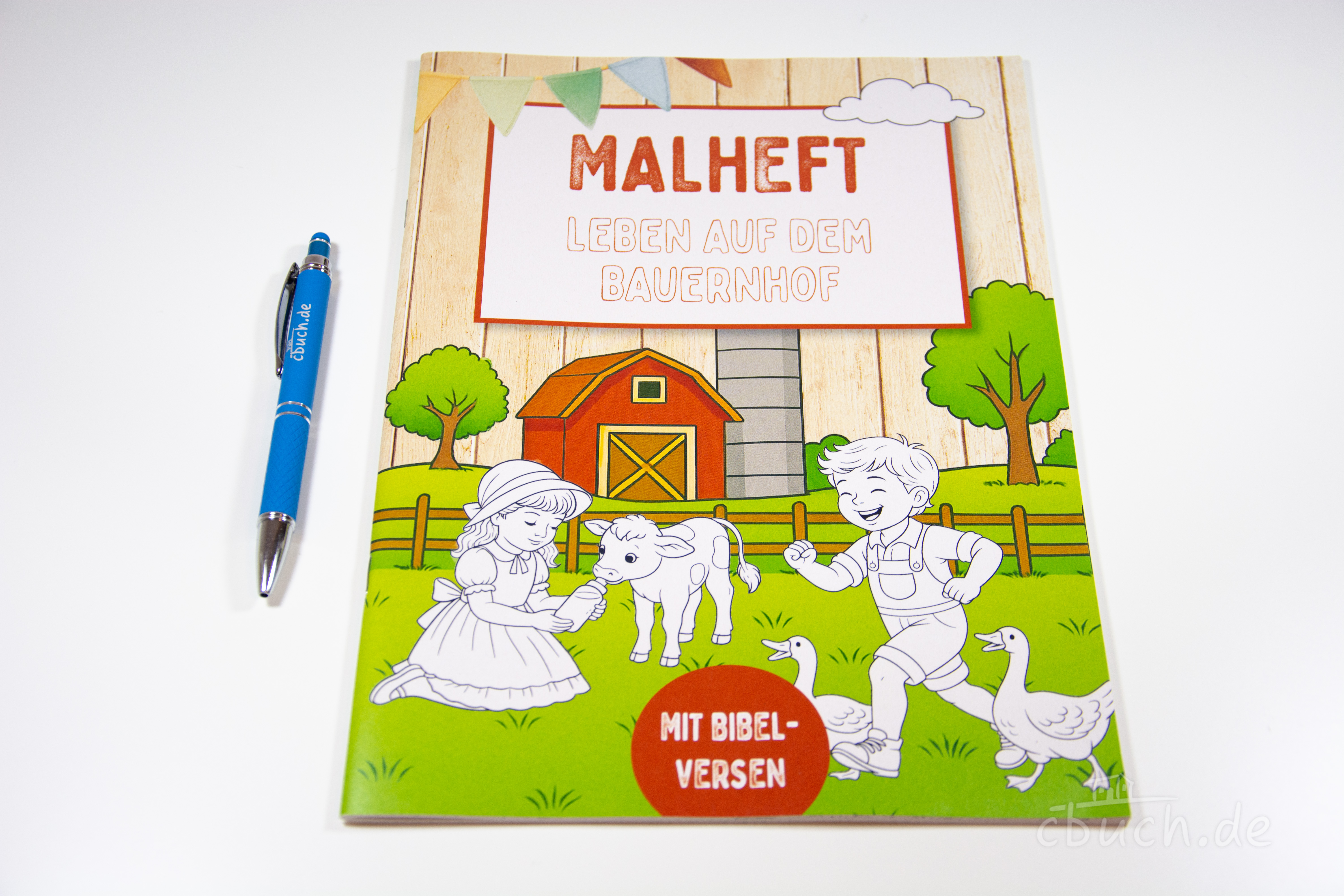 Malheft: Leben auf dem Bauernhof