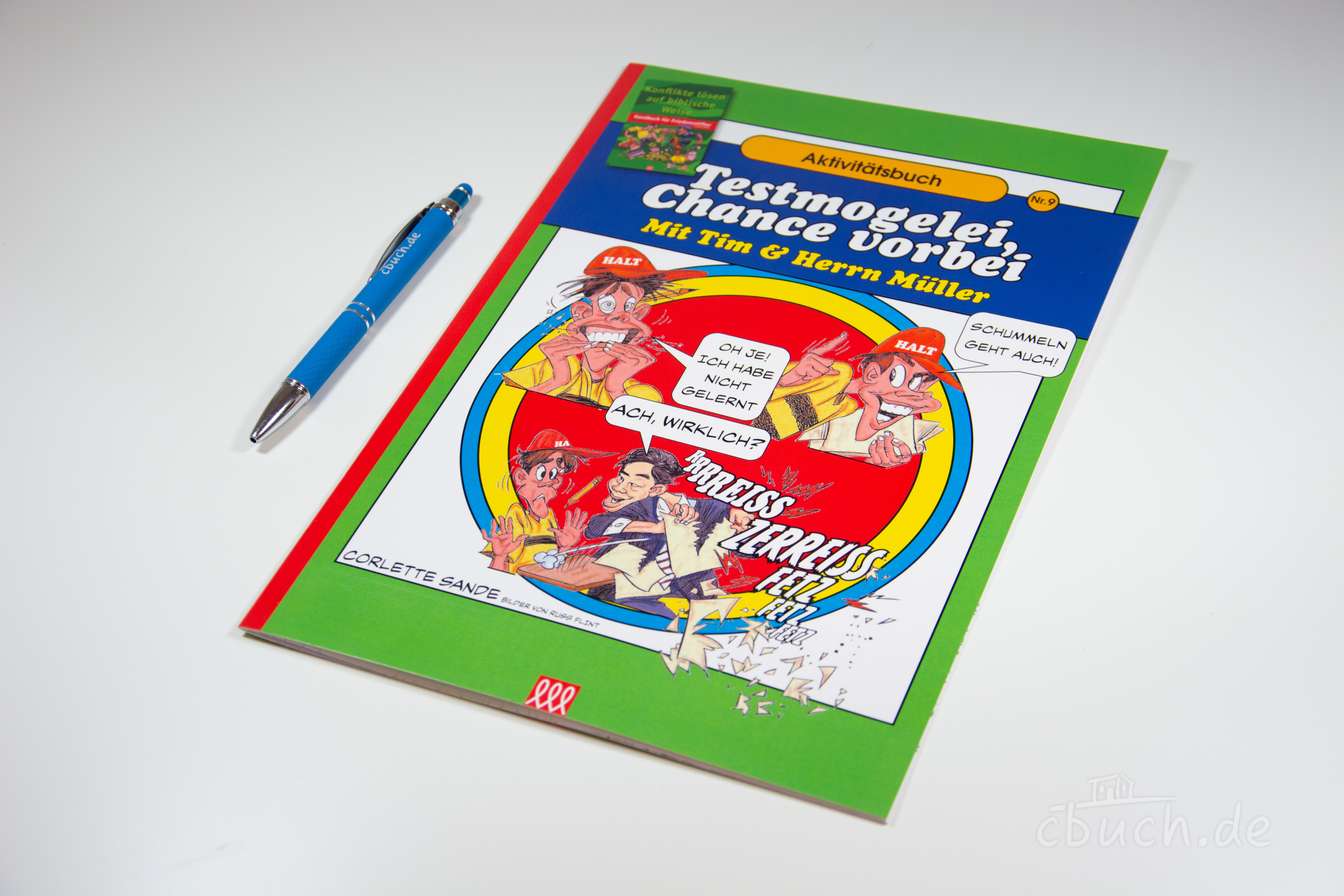 Corlette Sande: Handbuch für Friedensstifter - Comic Heft 9: Testmogelei, Chance vorbei