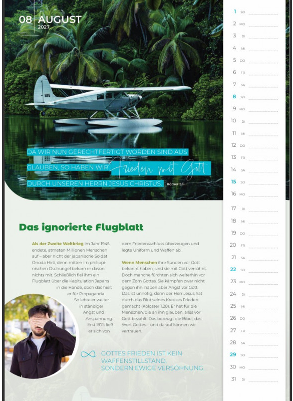 EinBlick 2027 - Kalender