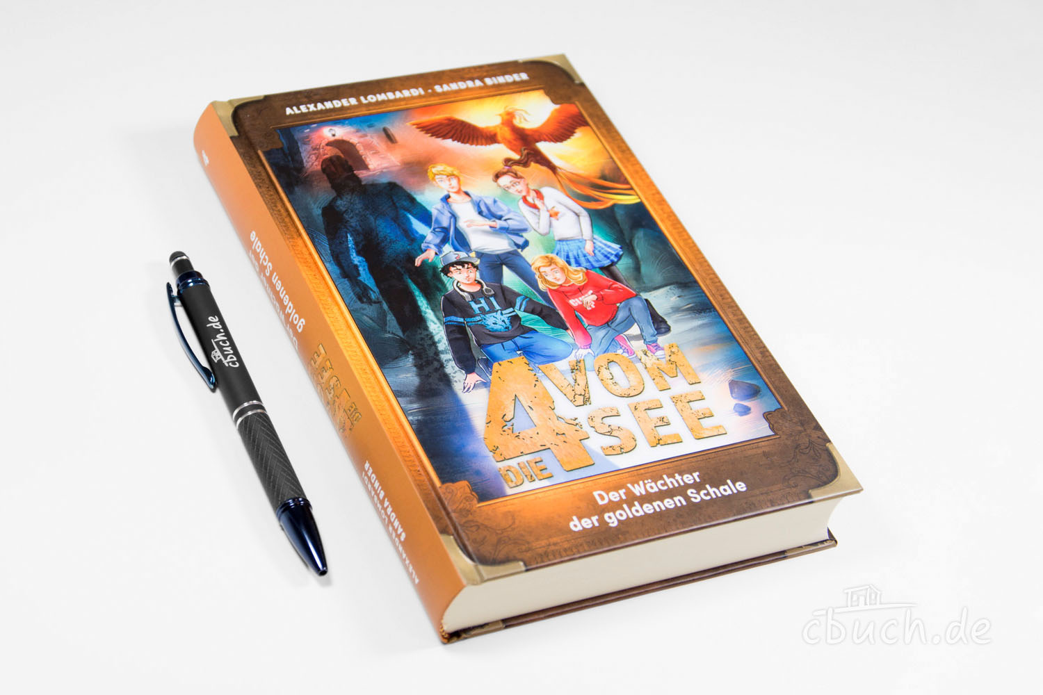 Cover vom Buch Die 4 vom See - Der Wächter der goldenen Scha