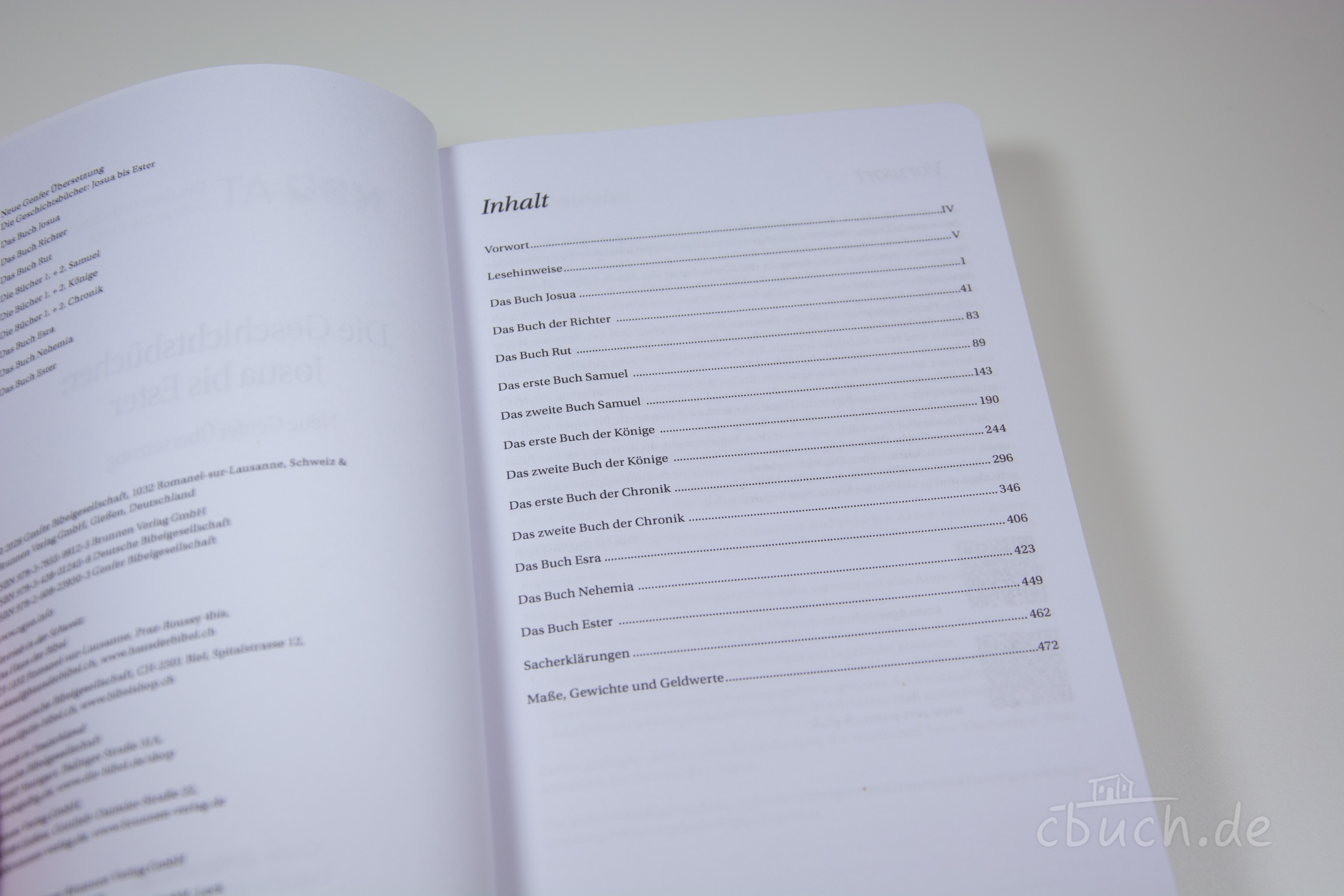 NGÜ AT: Die Geschichtsbücher: Josua - Ester