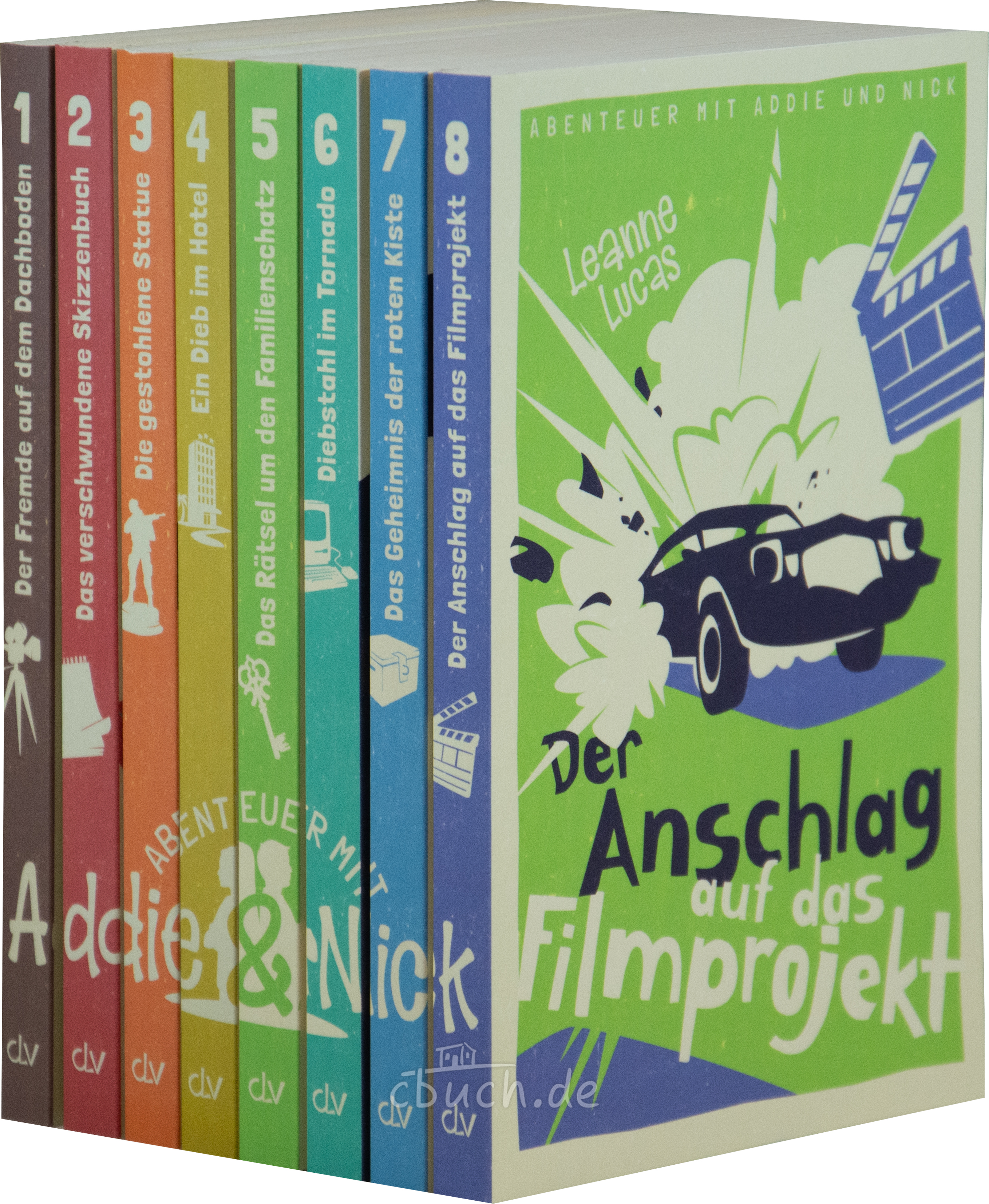 Alle 8 Addie und Nick Bücher Alle 8 Addie und Nick Bücher