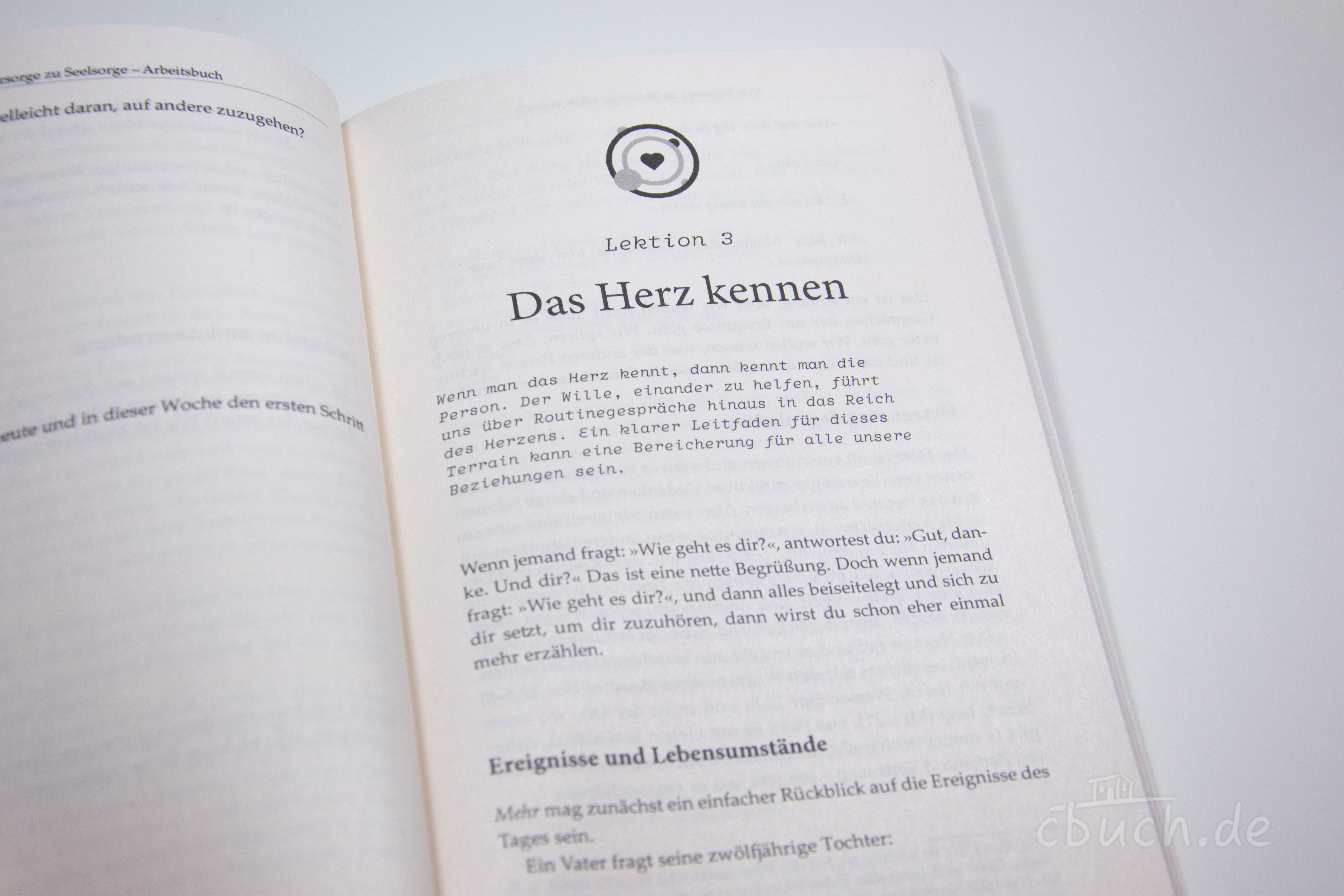 Welch: Von Fürsorge zu Seelsorge - Arbeitsbuch