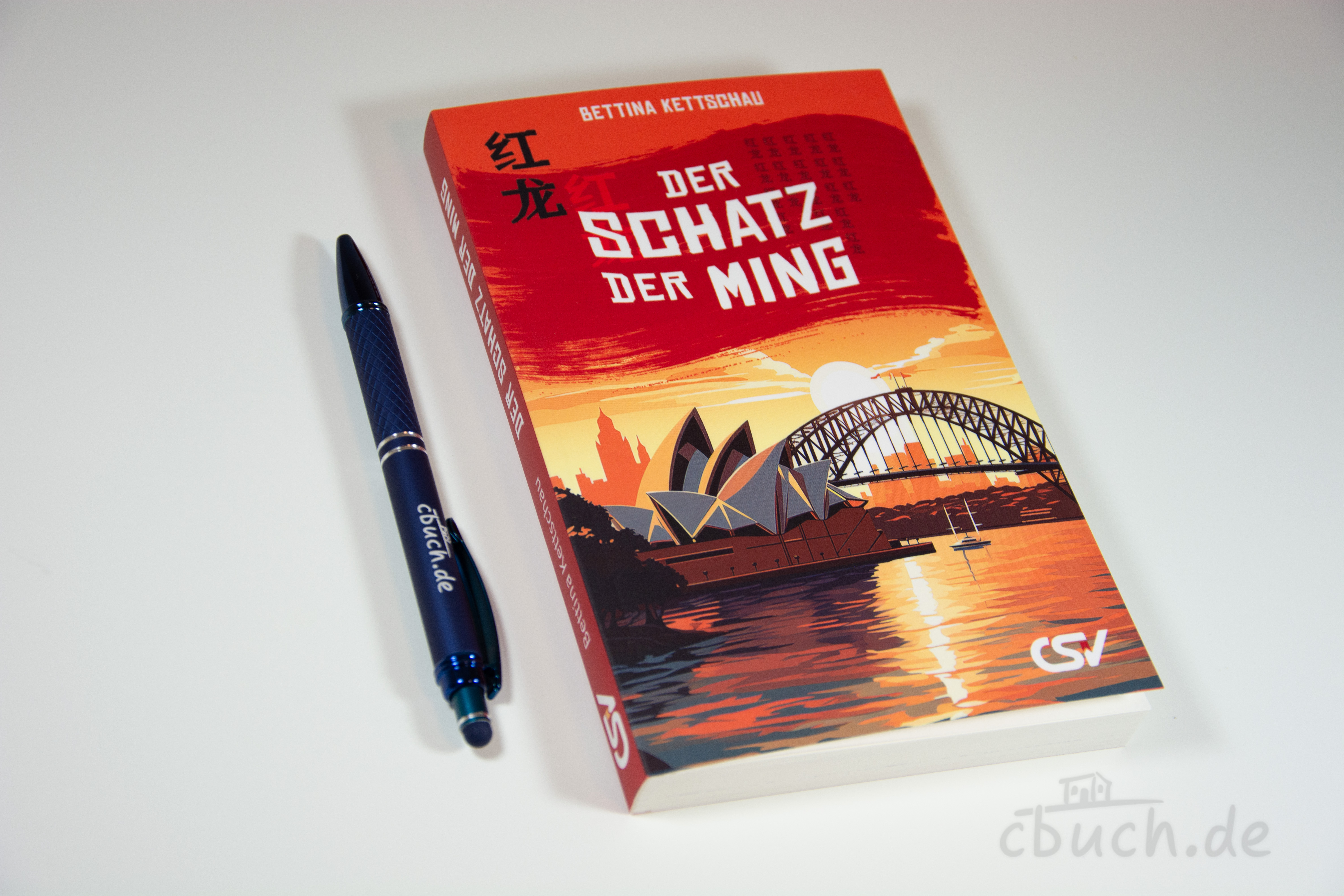Buch Der Schatz der Ming mit Sydney Oper und Brücke als Cove