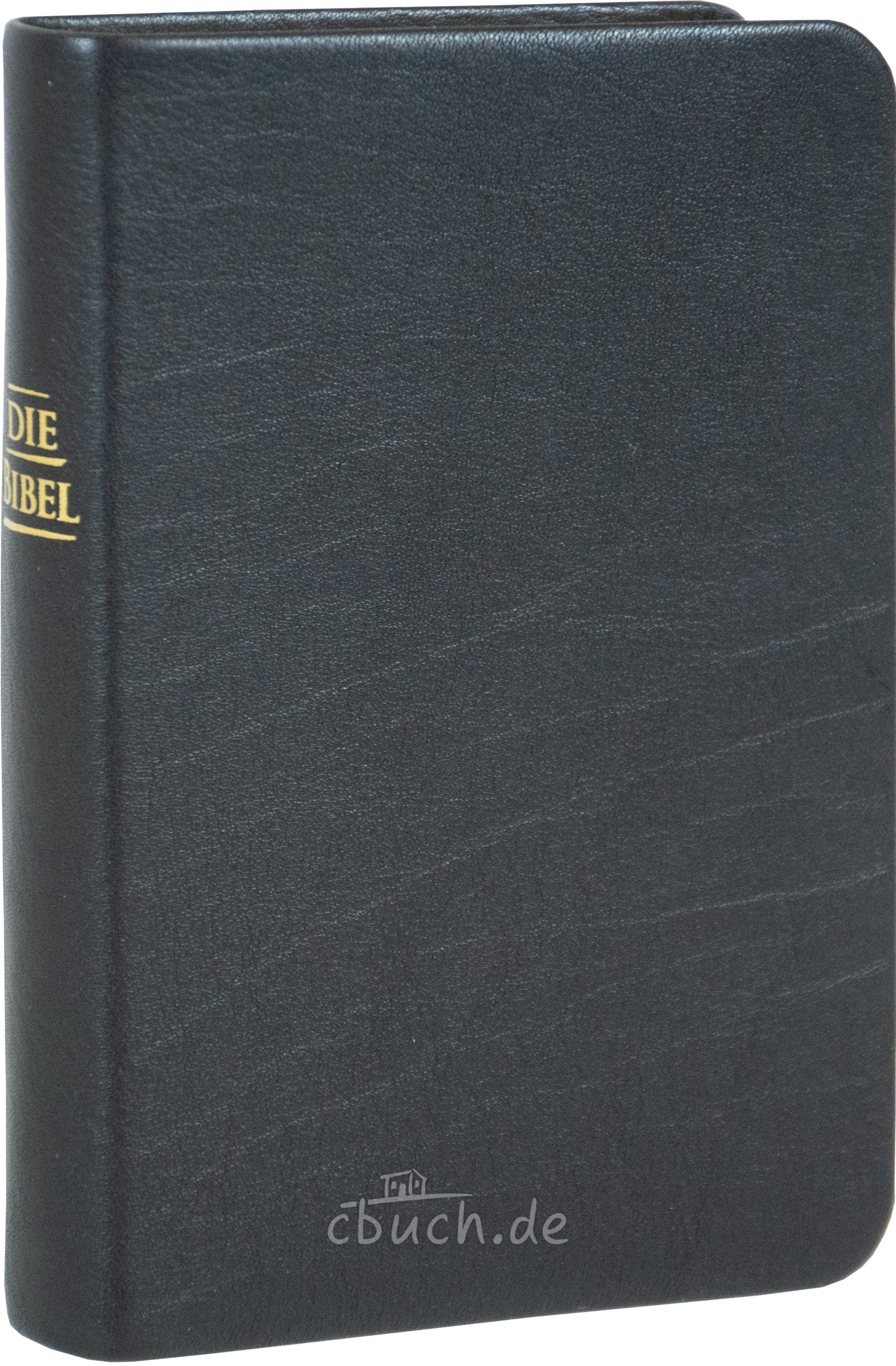 Elberfelder Bibel Edition CSV - Pocketbibel Rindleder, schwarz, Goldschnitt