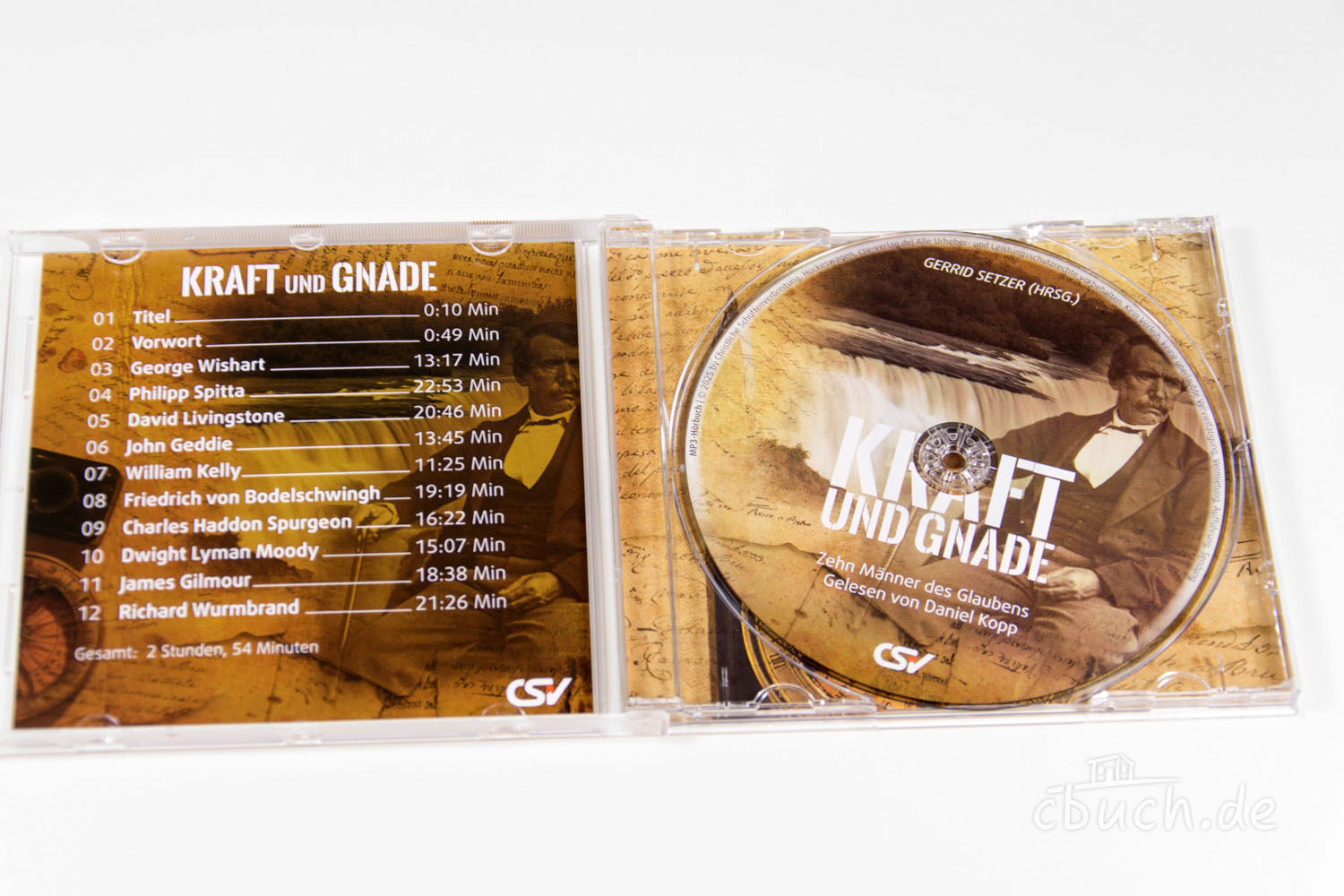 CD Hörbuch Kraft und Gnade mit zehn Männern des Glaubens
