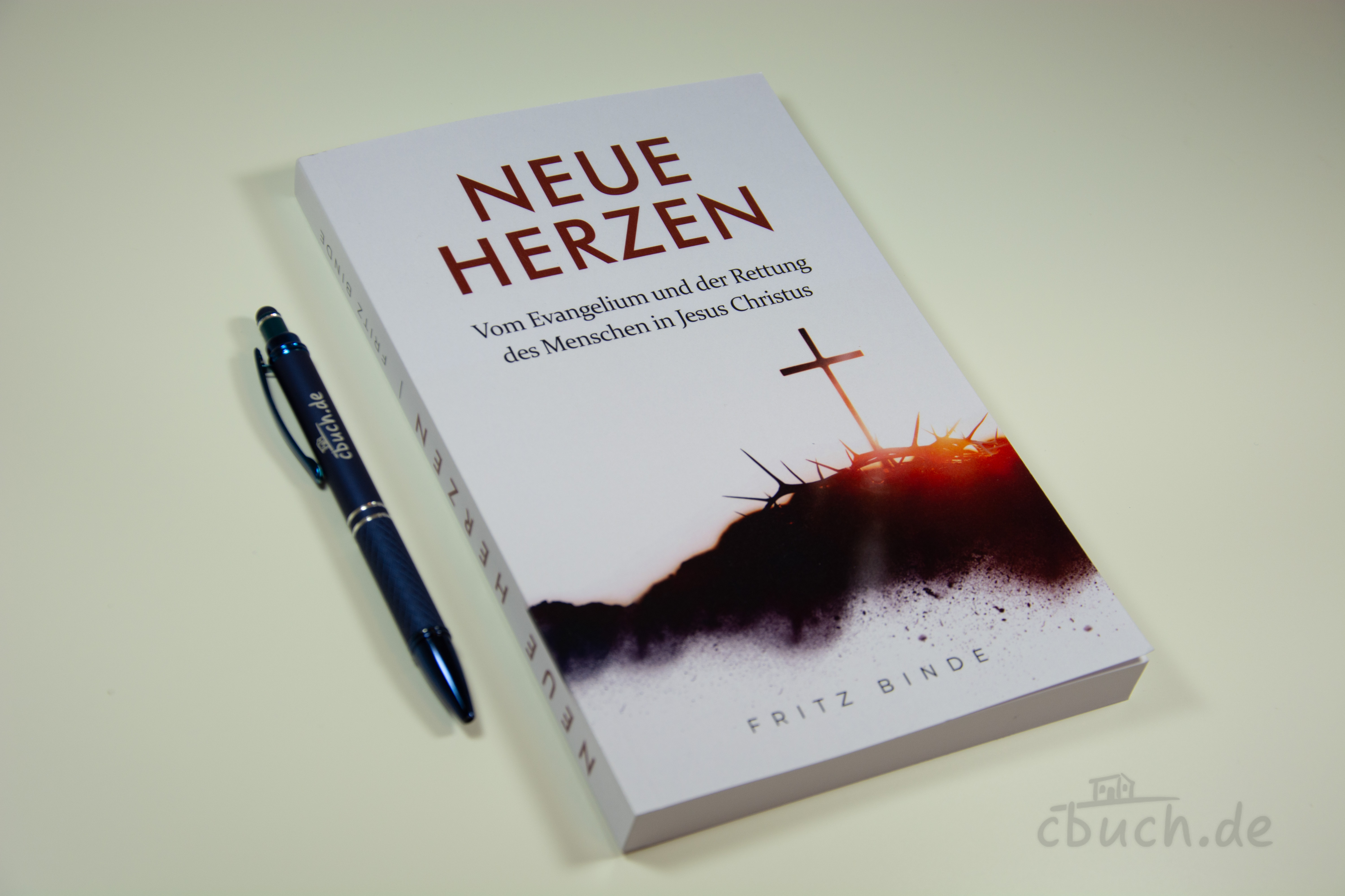 Fritz Binde: Neue Herzen – evangelistische Schrift über Evangelium, Rettung und Umkehr zu Gott Buchcover von „Neue Herzen“ von Fritz Binde, edition predigt.archiv – evangelistische Schrift über das Evangelium, die Rettung des Menschen in Jesus Christus und die Umkehr des Herzens zu Gott