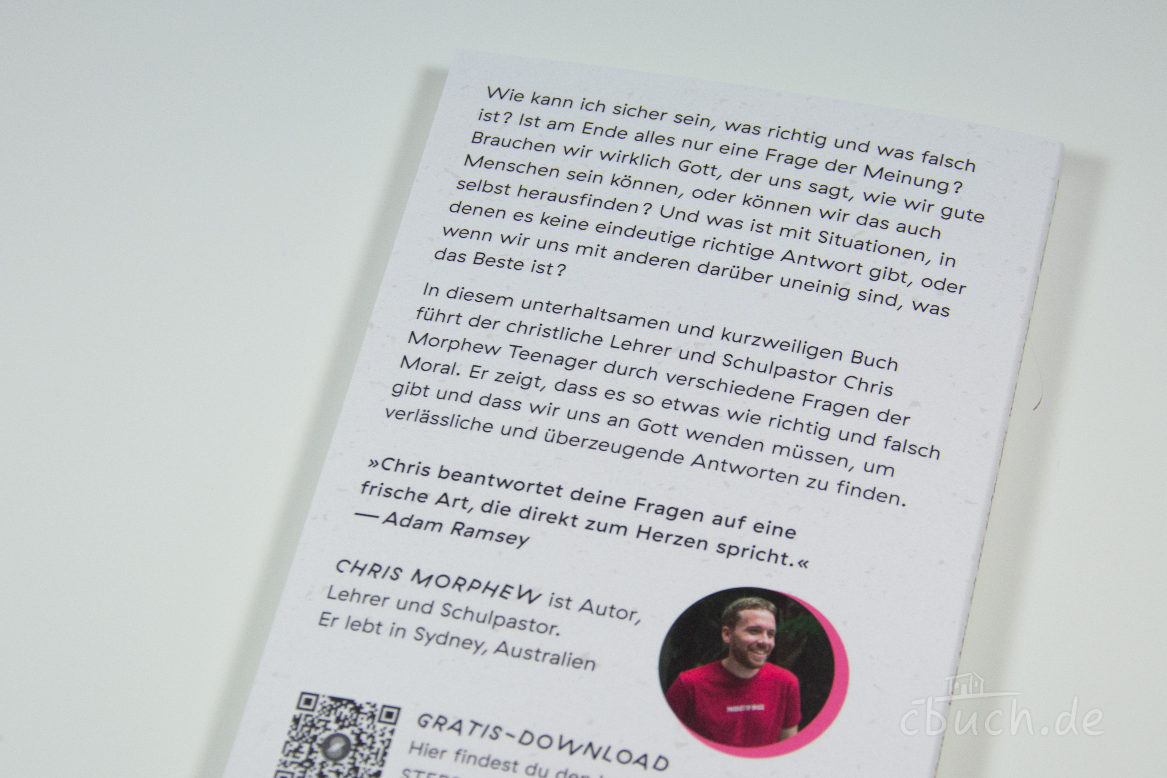 Morphew: Wie kann ich mir sicher sein, was richtig und falsch ist?