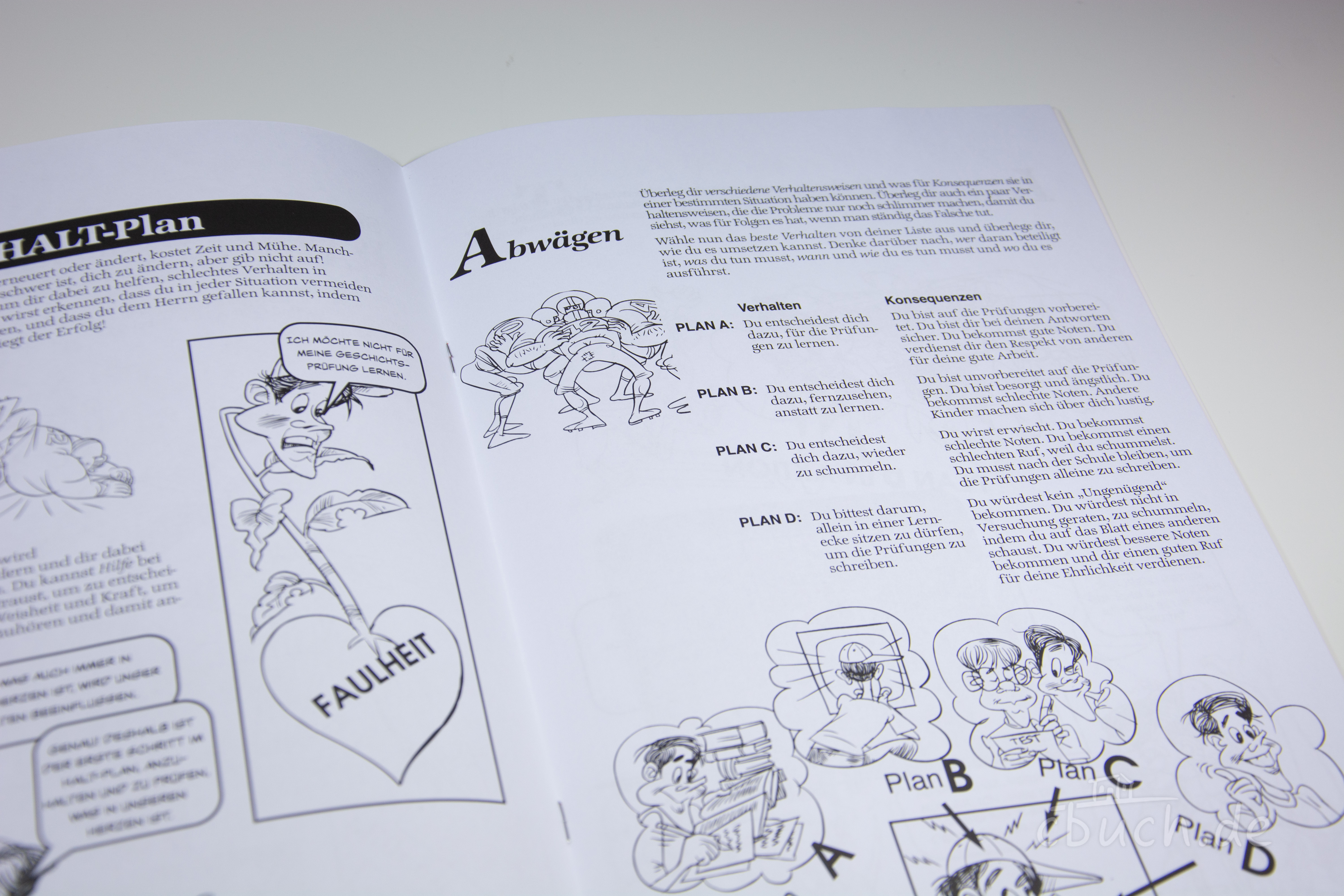 Corlette Sande: Handbuch für Friedensstifter - Comic Heft 9: Testmogelei, Chance vorbei Corlette Sande: Handbuch für Friedensstifter - Comic Heft 9: Testmogelei, Chance vorbei