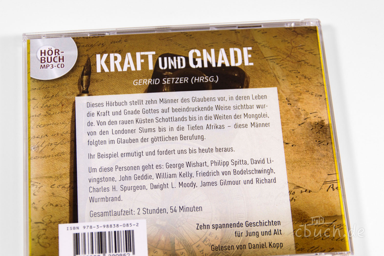 Hörbuch Kraft und Gnade von Gerrid Setzer mit zehn Geschicht