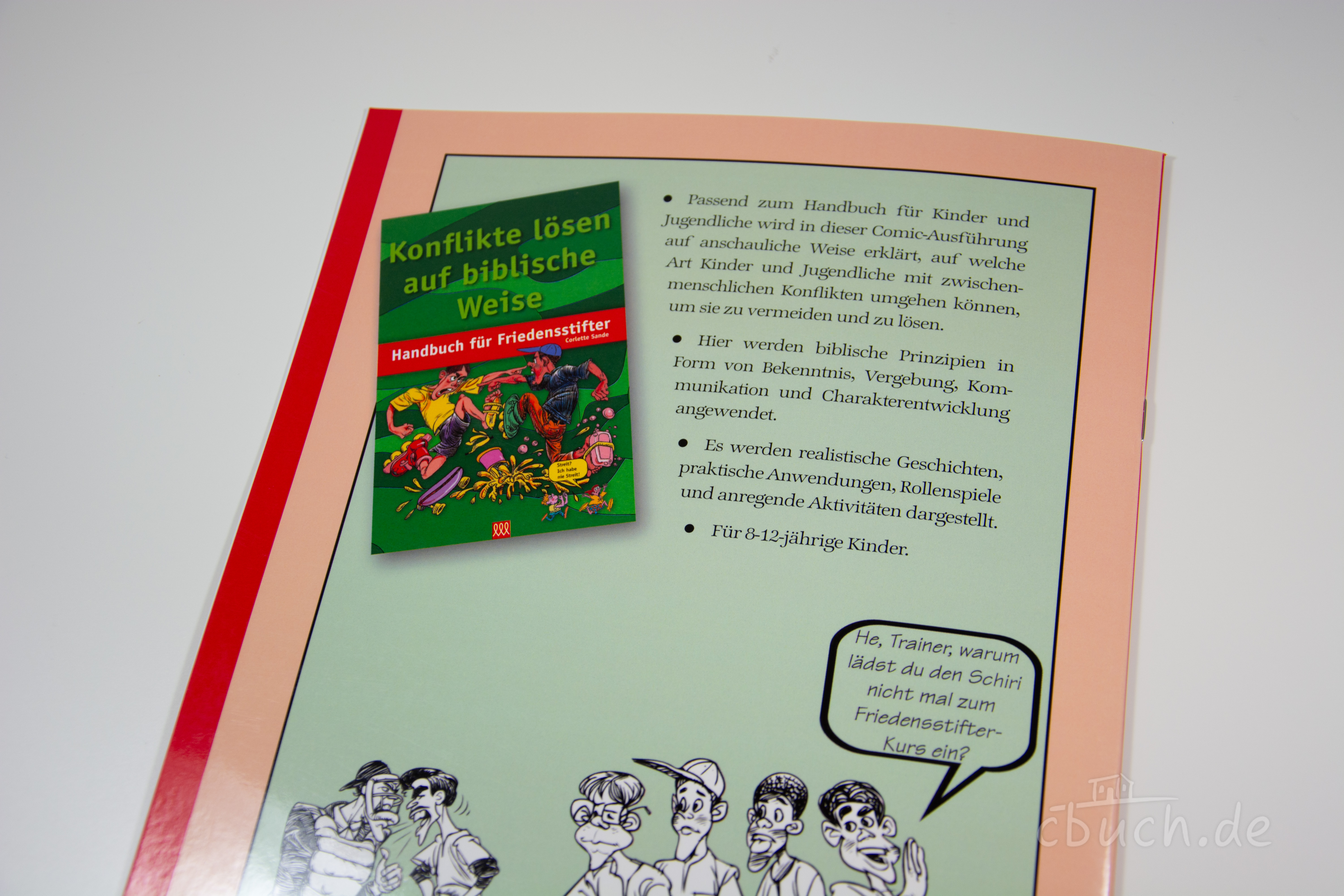 Corlette Sande: Handbuch für Friedensstifter - Comic Heft 5: Erst wegschieben, dann abschieben
