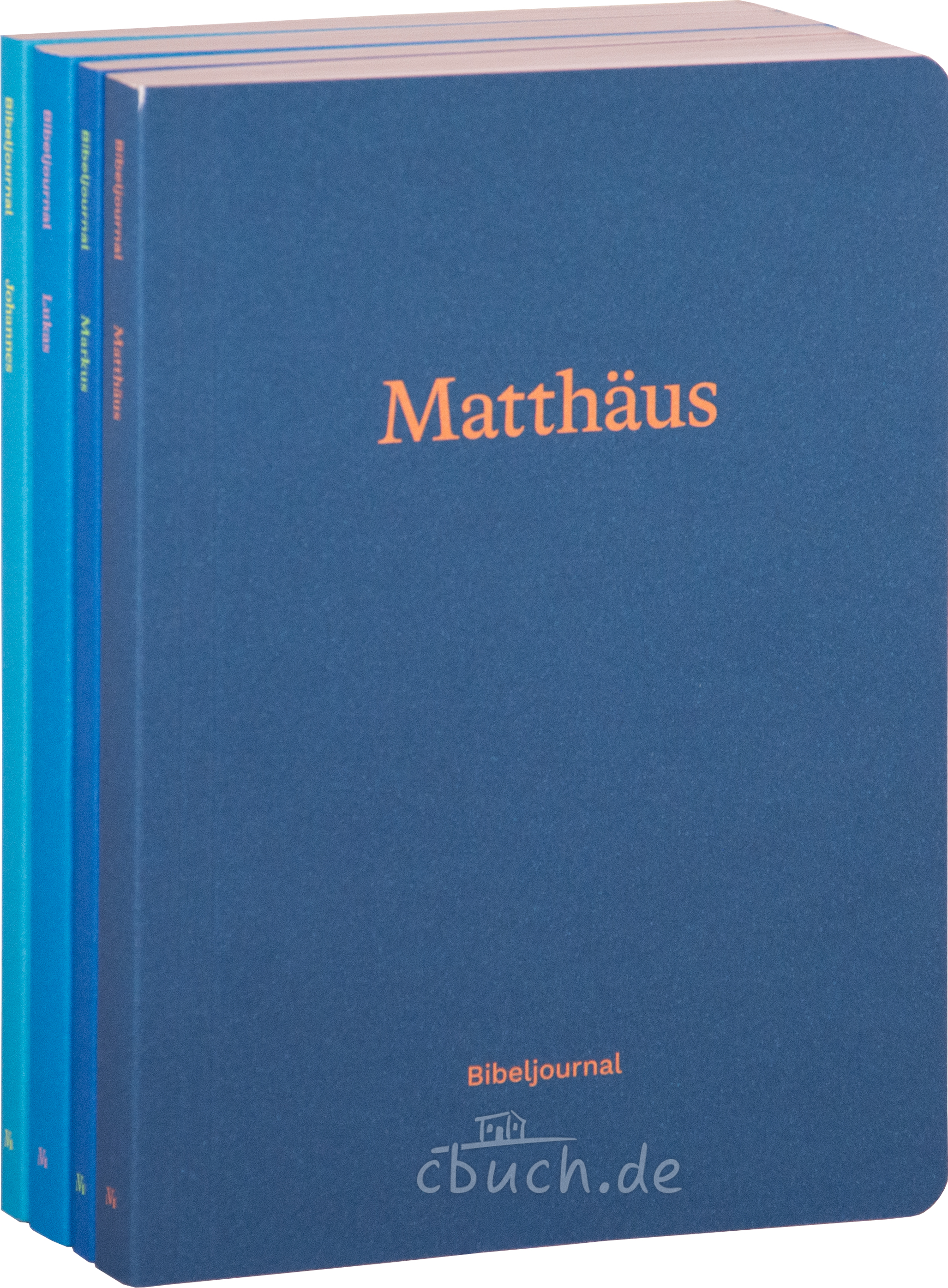 Bibeljournale – Paket Evangelien (Matthäus, Markus, Lukas, Johannes)