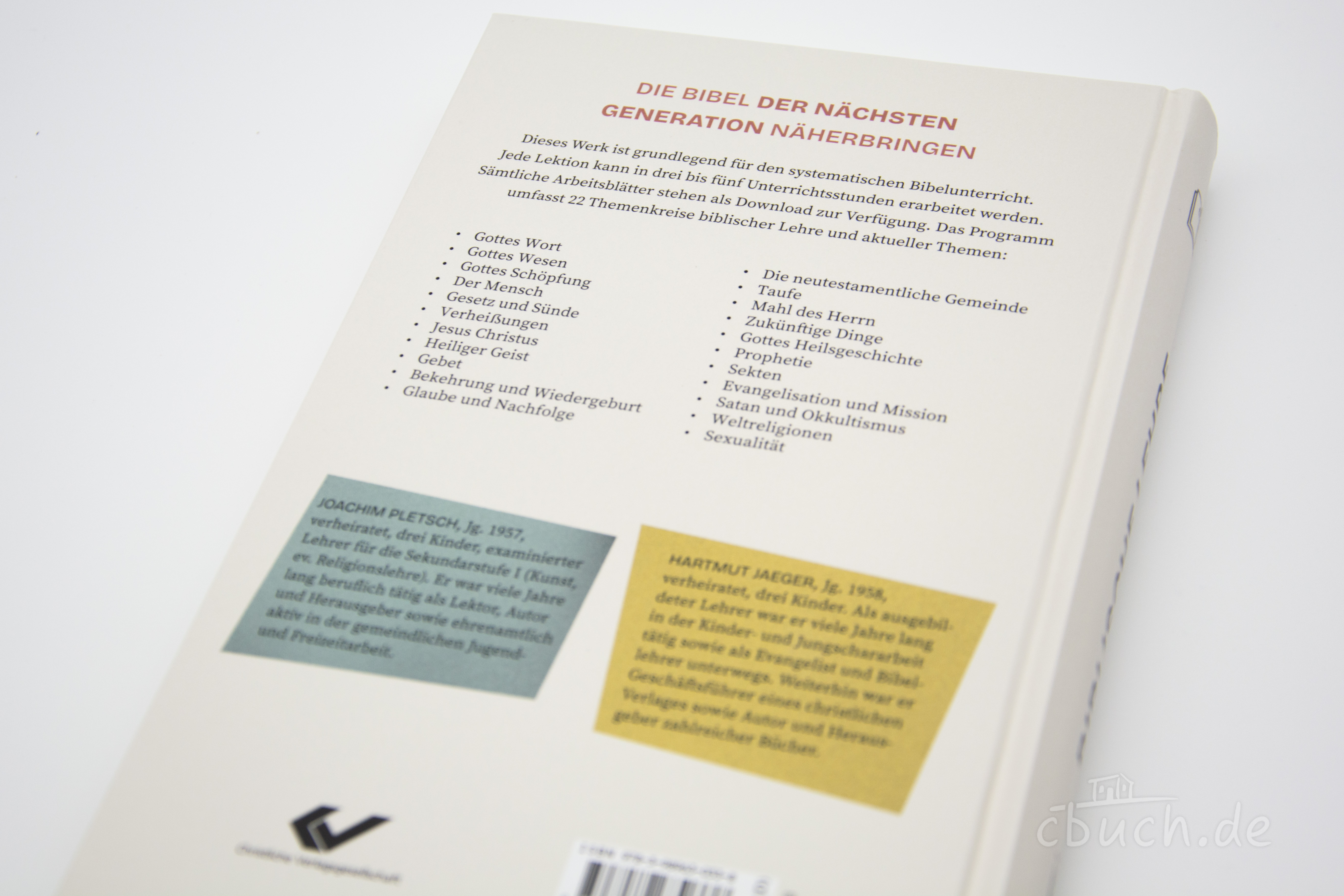 Jaeger/Pletsch: Biblische Lehre Jaeger/Pletsch: Biblische Lehre