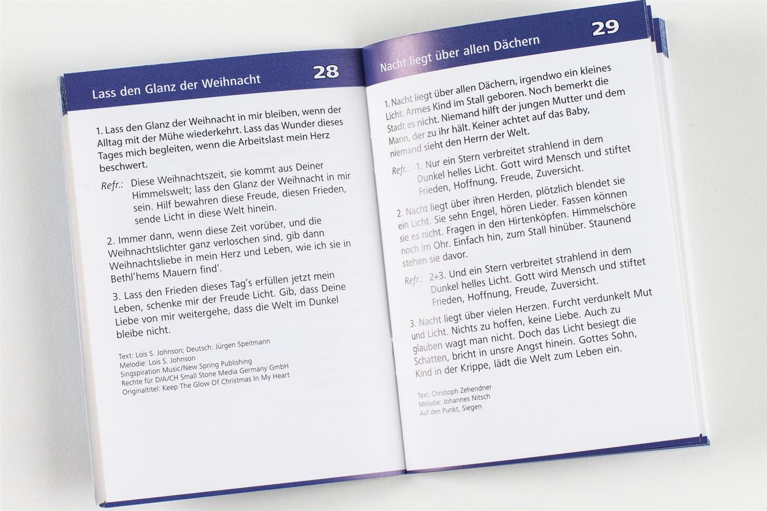 Der Geburtstag der Freude - Textausgabe klein - Liederbuch zu Weihnachten Der Geburtstag der Freude - Textausgabe klein - Liederbuch zu Weihnachten