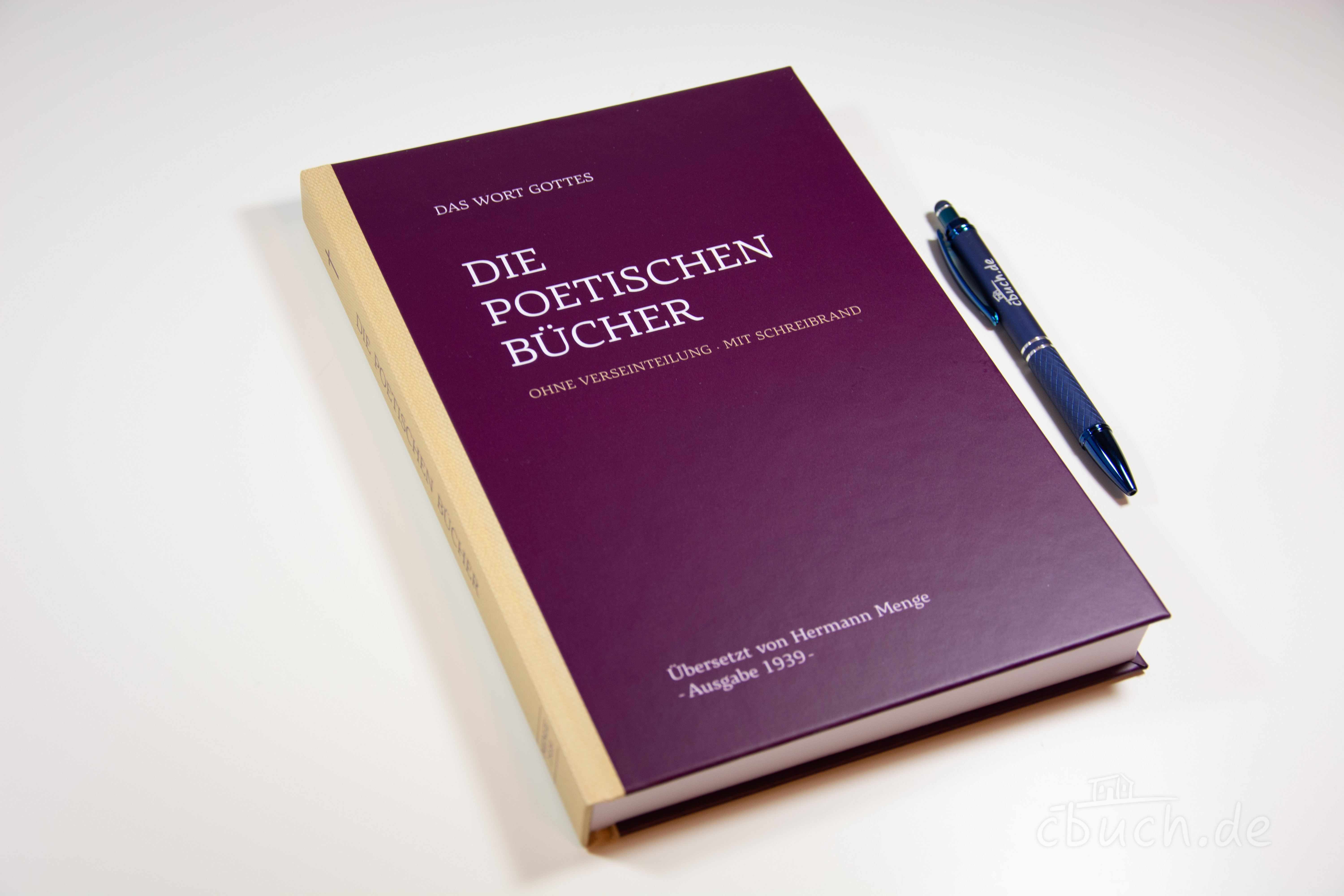 Menge Lese-Bibel 1939 - Band 3: Die poetischen Bücher