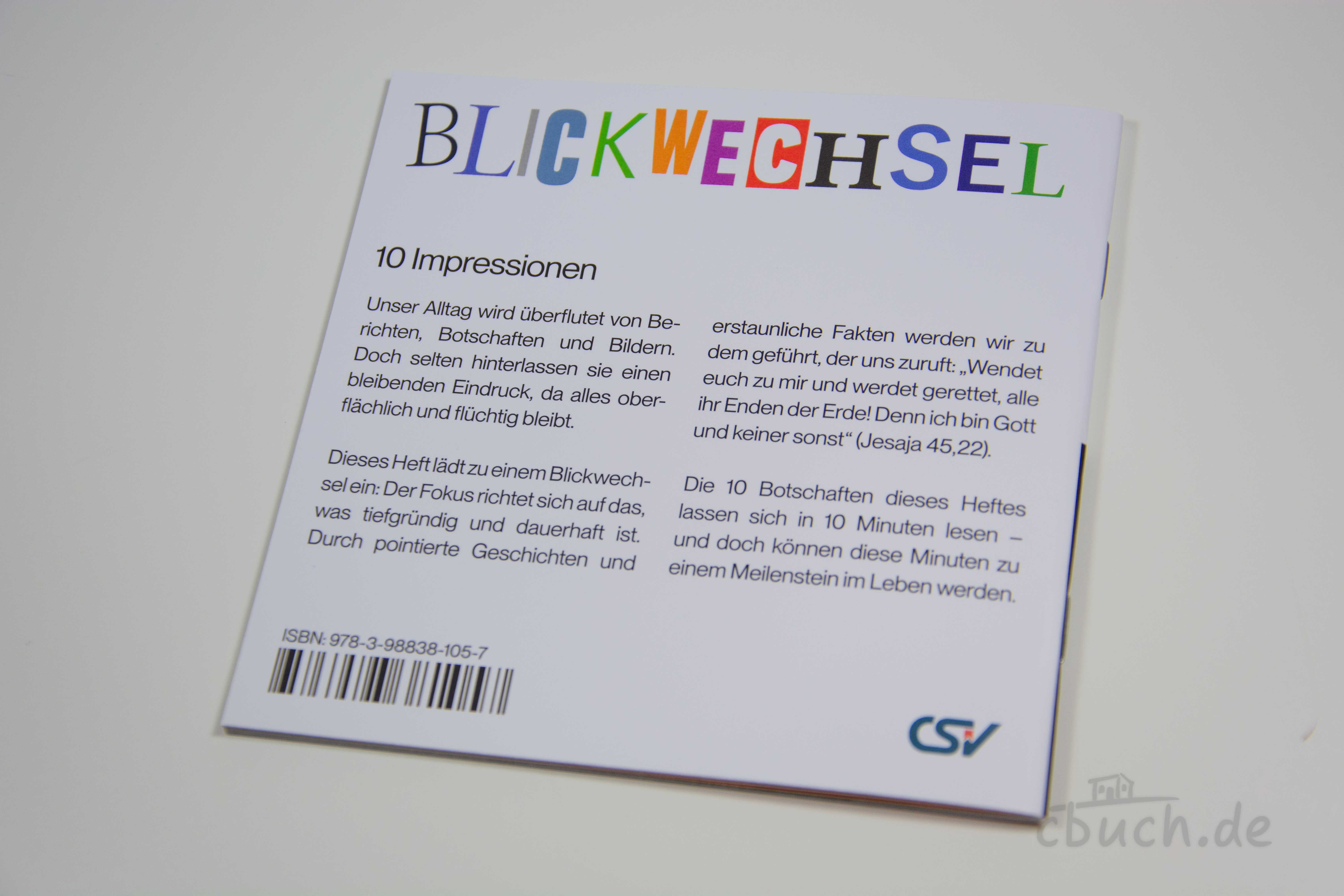 Setzer: Blickwechsel