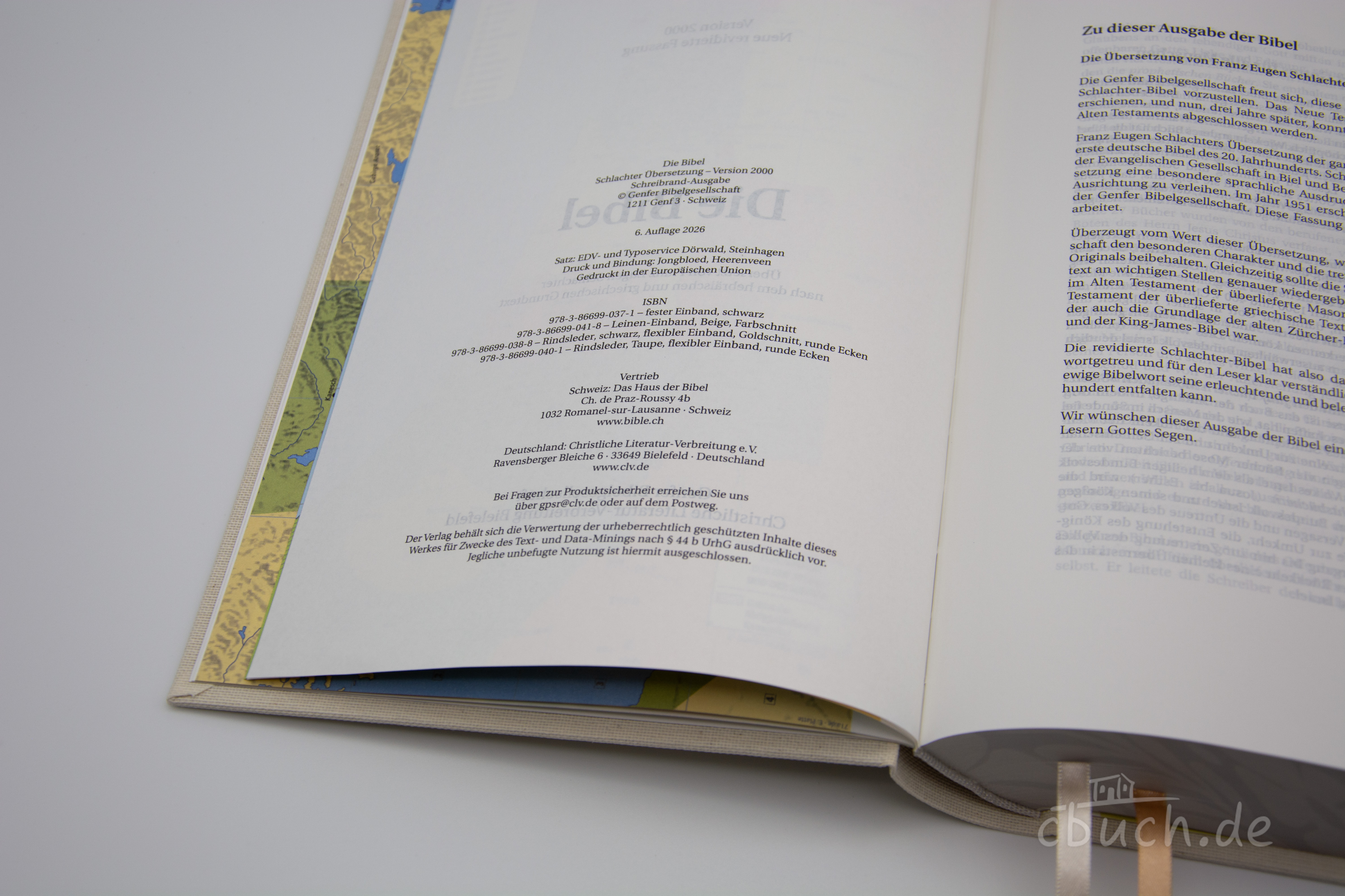 Schlachter 2000 Bibel – Schreibrandausgabe (Hardcover, Naturleinen) Schlachter 2000 Bibel – Schreibrandausgabe (Hardcover, Naturleinen)