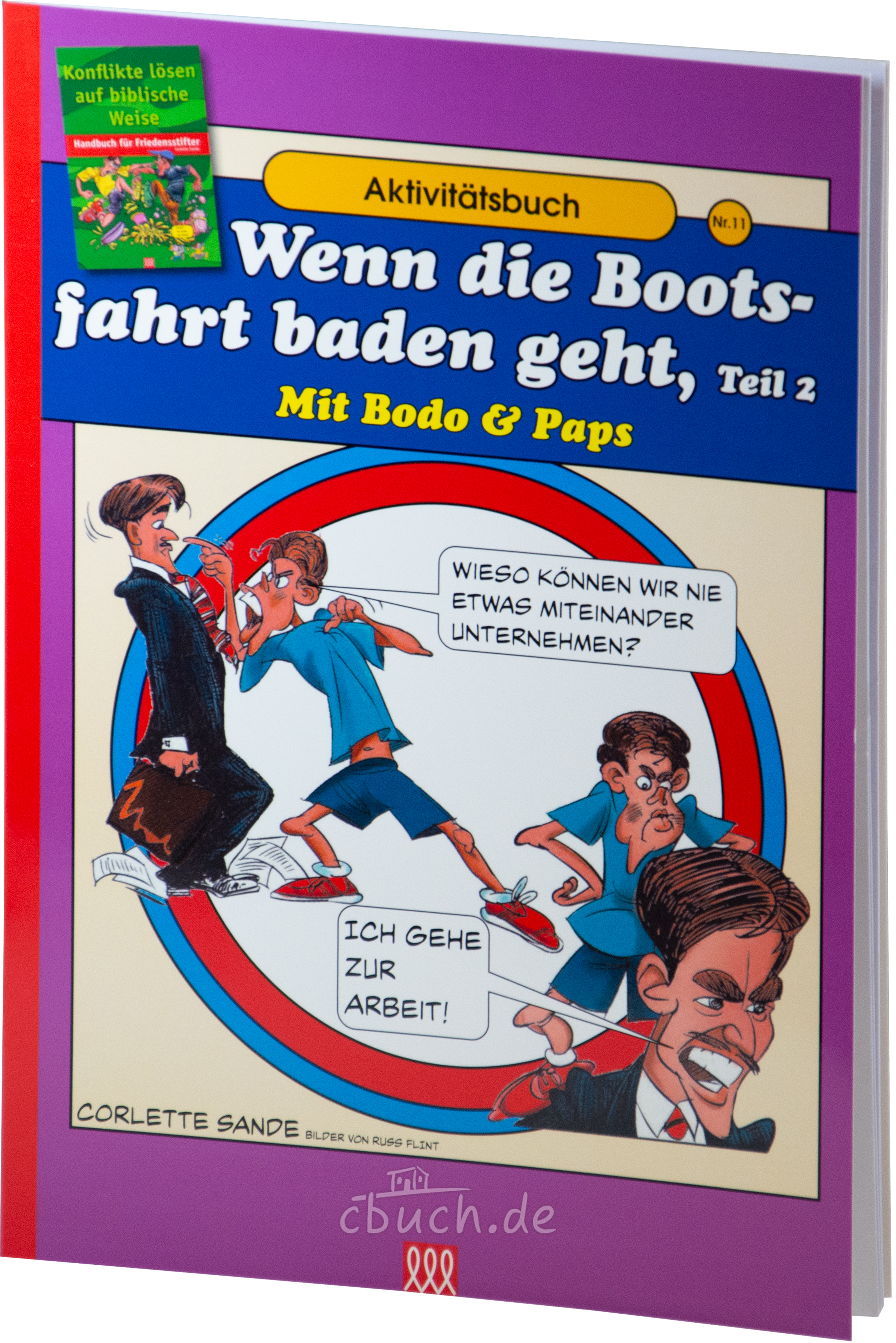 Handbuch für Friedensstifter - Comic Heft 11: Wenn die Bootsfahrt baden geht (Teil 2) Handbuch für Friedensstifter - Comic Heft 11: Wenn die Bootsfahrt baden geht (Teil 2)