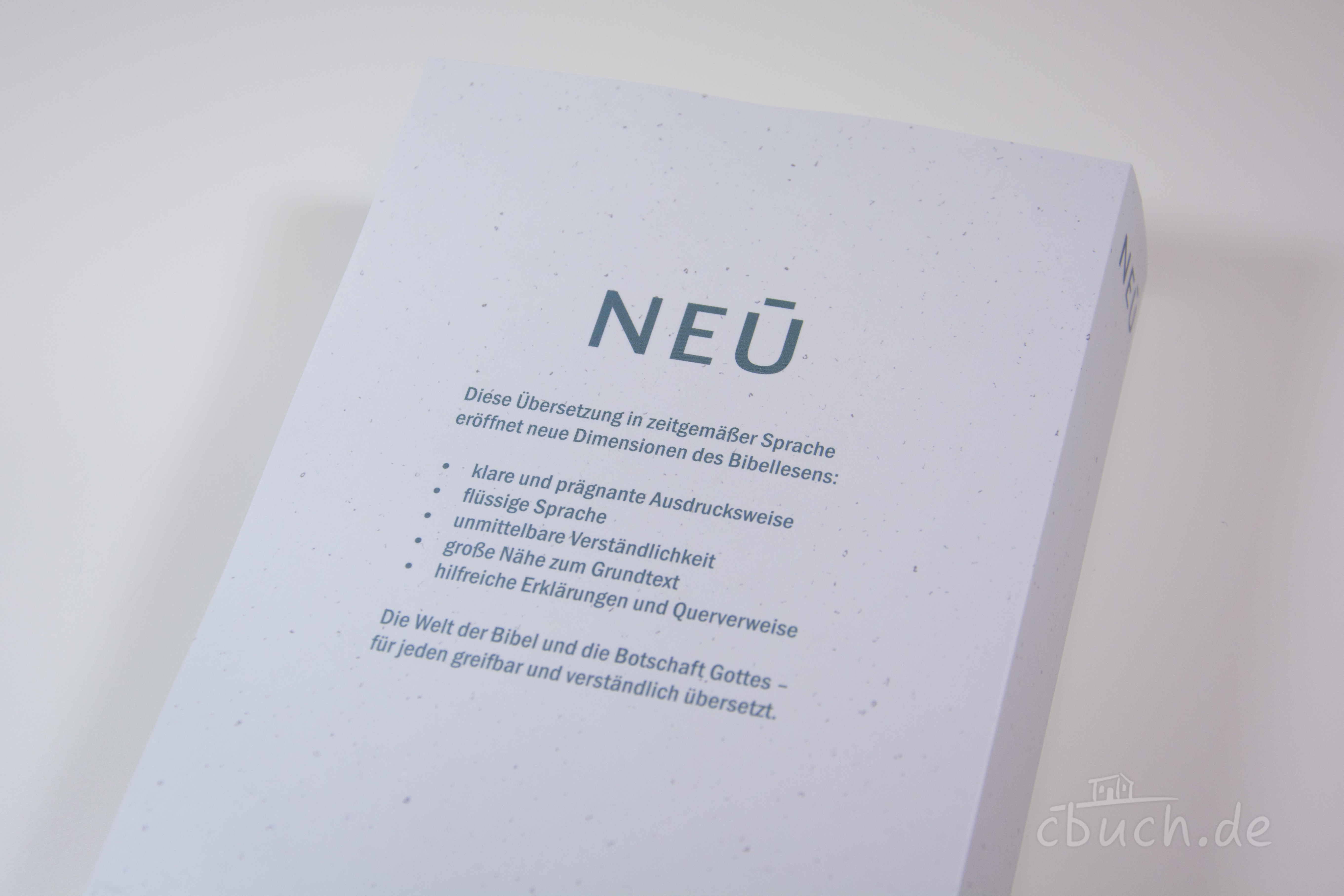 NeÜ Bibel.heute - Verteilbibel NeÜ Bibel.heute - Verteilbibel