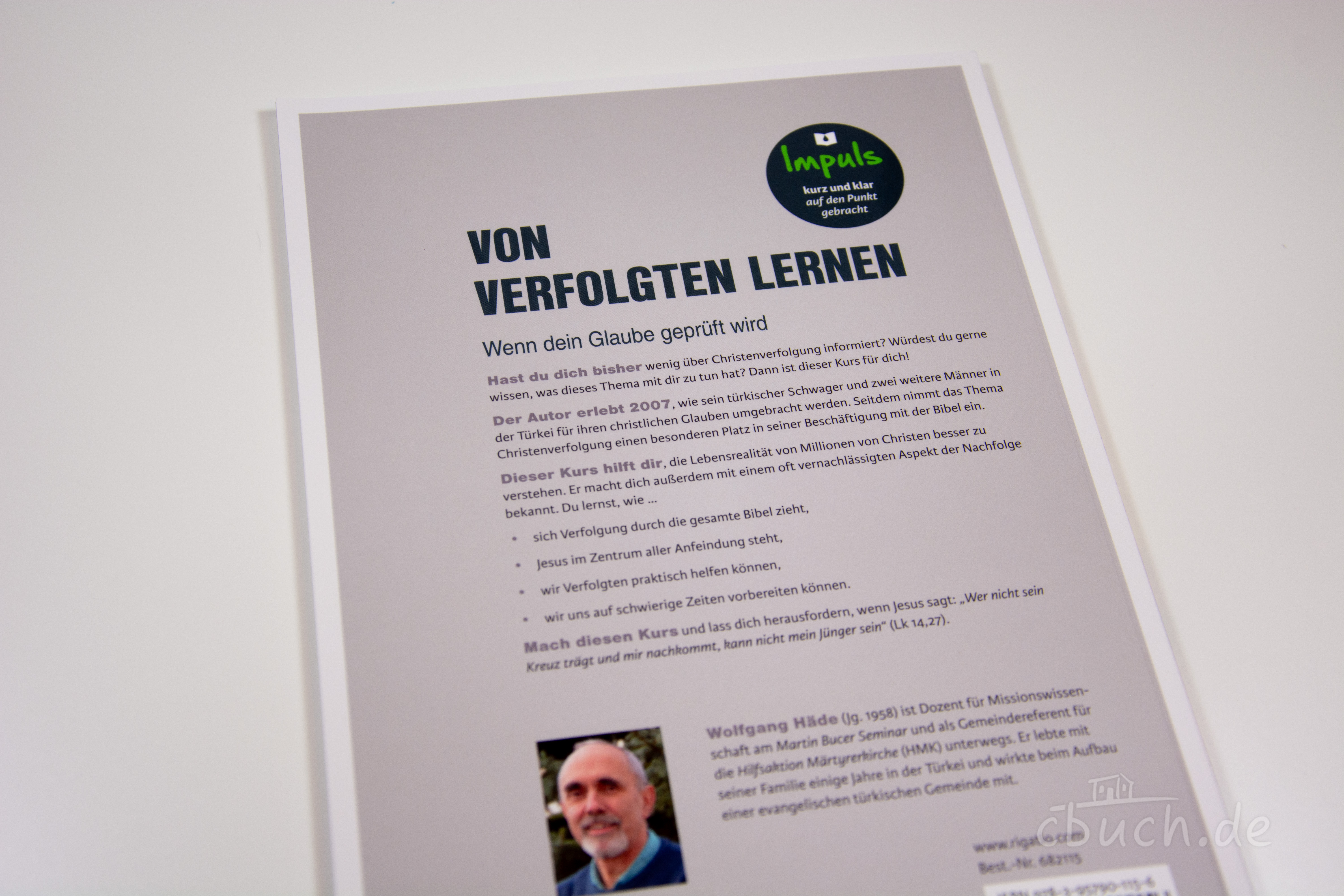 Häde: Von Verfolgten lernen (HMK) Häde: Von Verfolgten lernen (HMK)