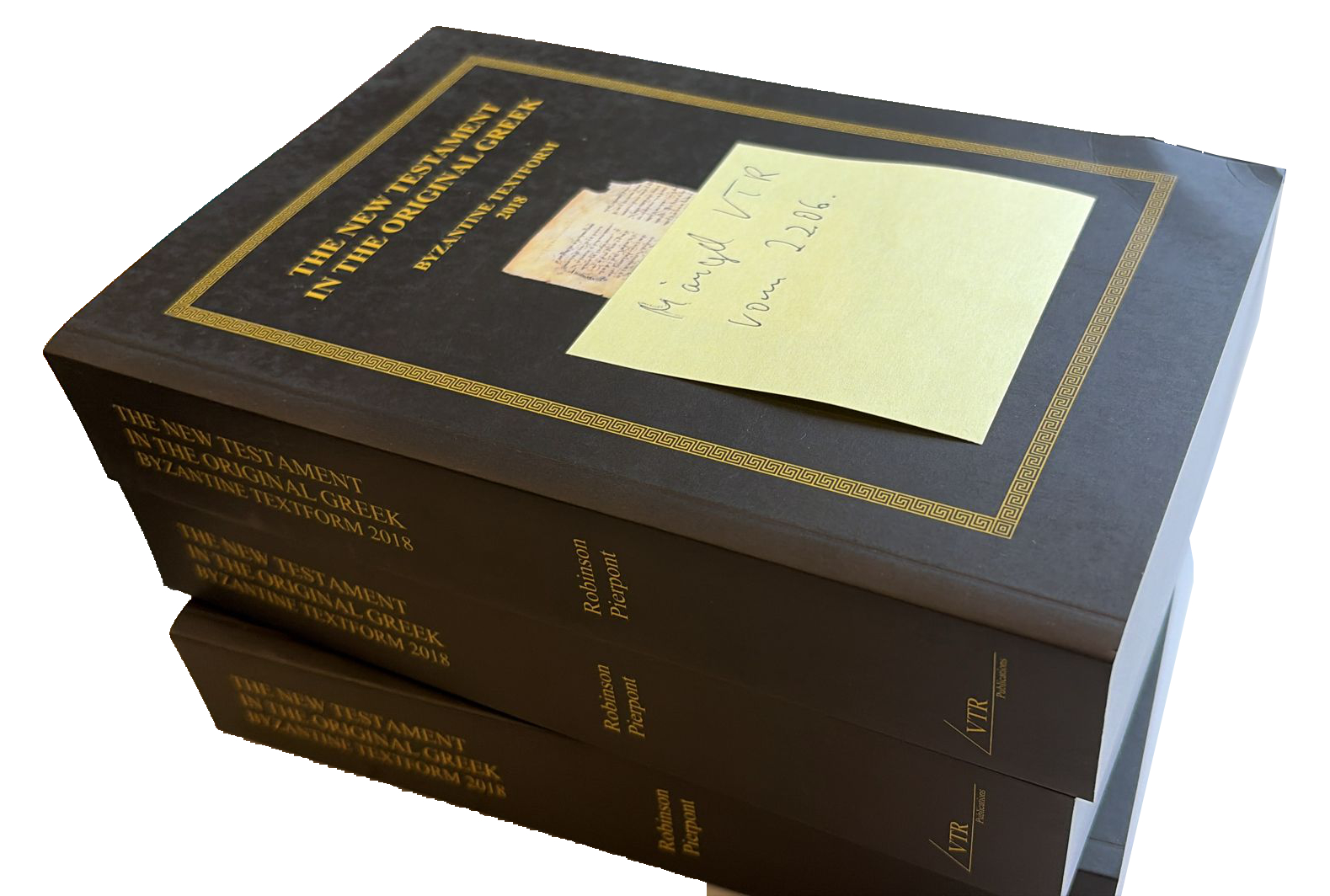 The New Testament in the Original Greek - Byzantischer Texttyp Mehrheitstext (Mängelexemplar) The New Testament in the Original Greek - Byzantischer Texttyp Mehrheitstext (Mängelexemplar)