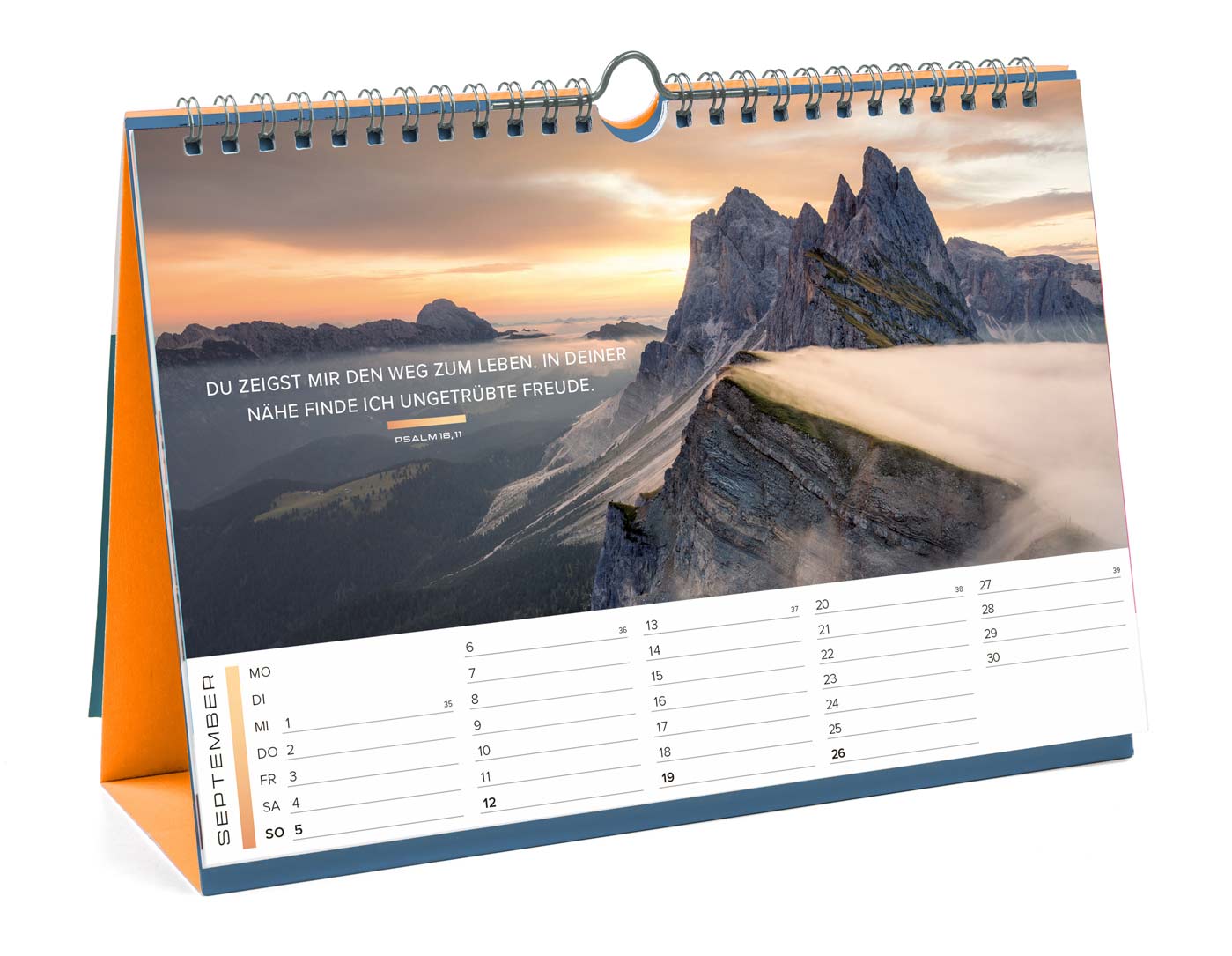 Life is more Panorama-Tischkalender 2027 - Verteilkalender