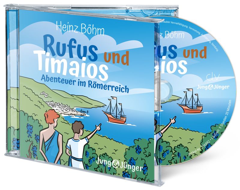 Böhm: Rufus und Timaios – Abenteuer im Römerreich (MP3-Hörbuch) Böhm: Rufus und Timaios – Abenteuer im Römerreich (MP3-Hörbuch)