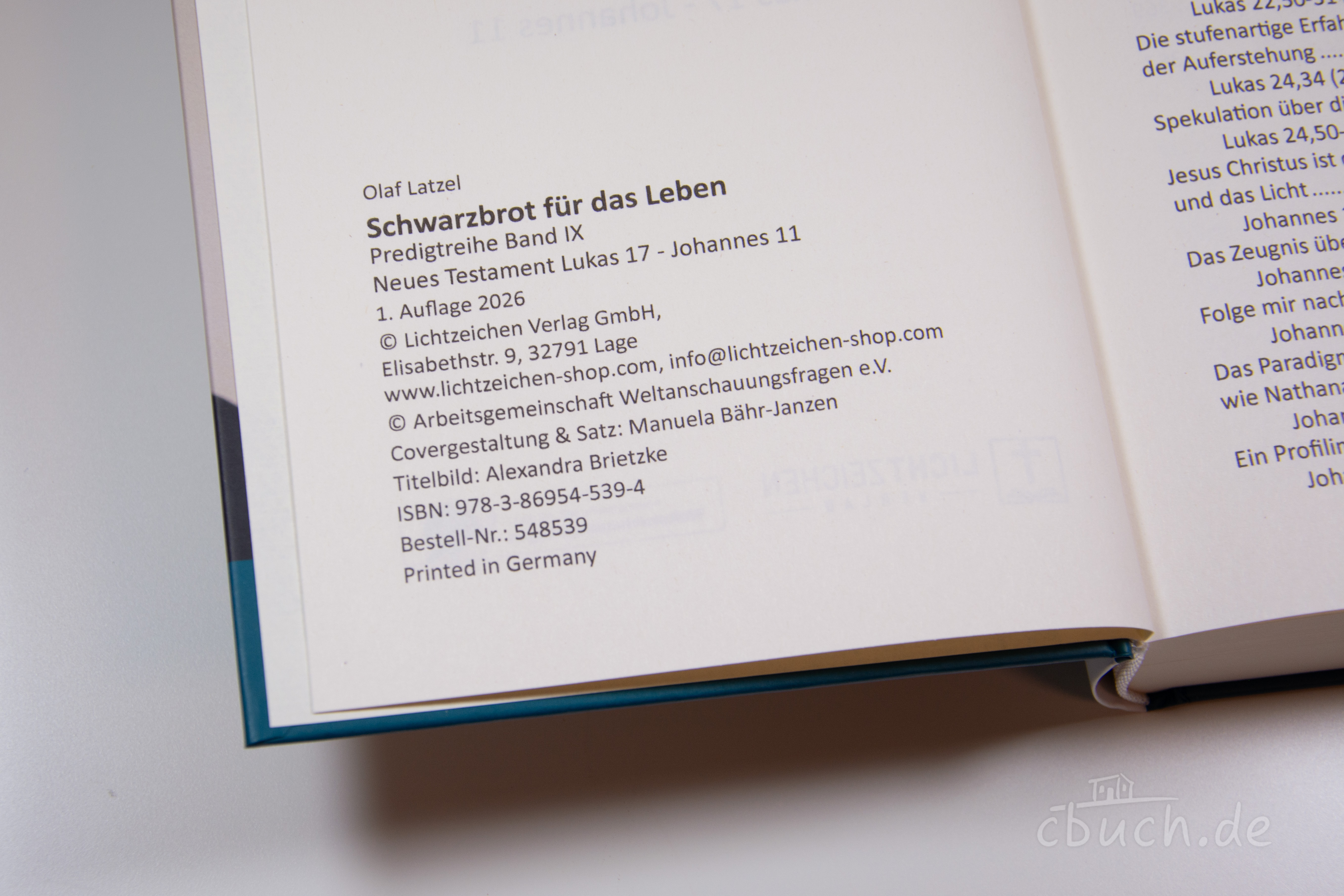 Latzel: Schwarzbrot für das Leben - Band 9 Latzel: Schwarzbrot für das Leben - Band 9