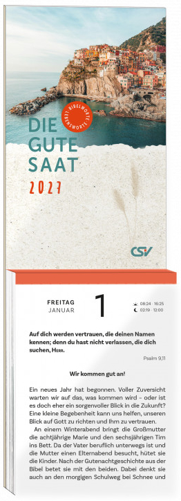 Die gute Saat 2027 - Abreißkalender (klein)