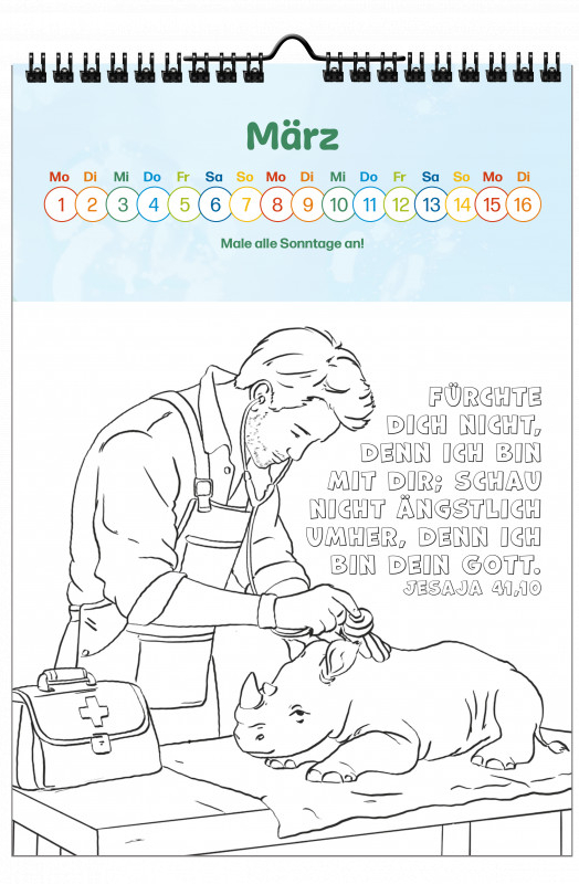 Lupino 2027 - Kinderkalender
