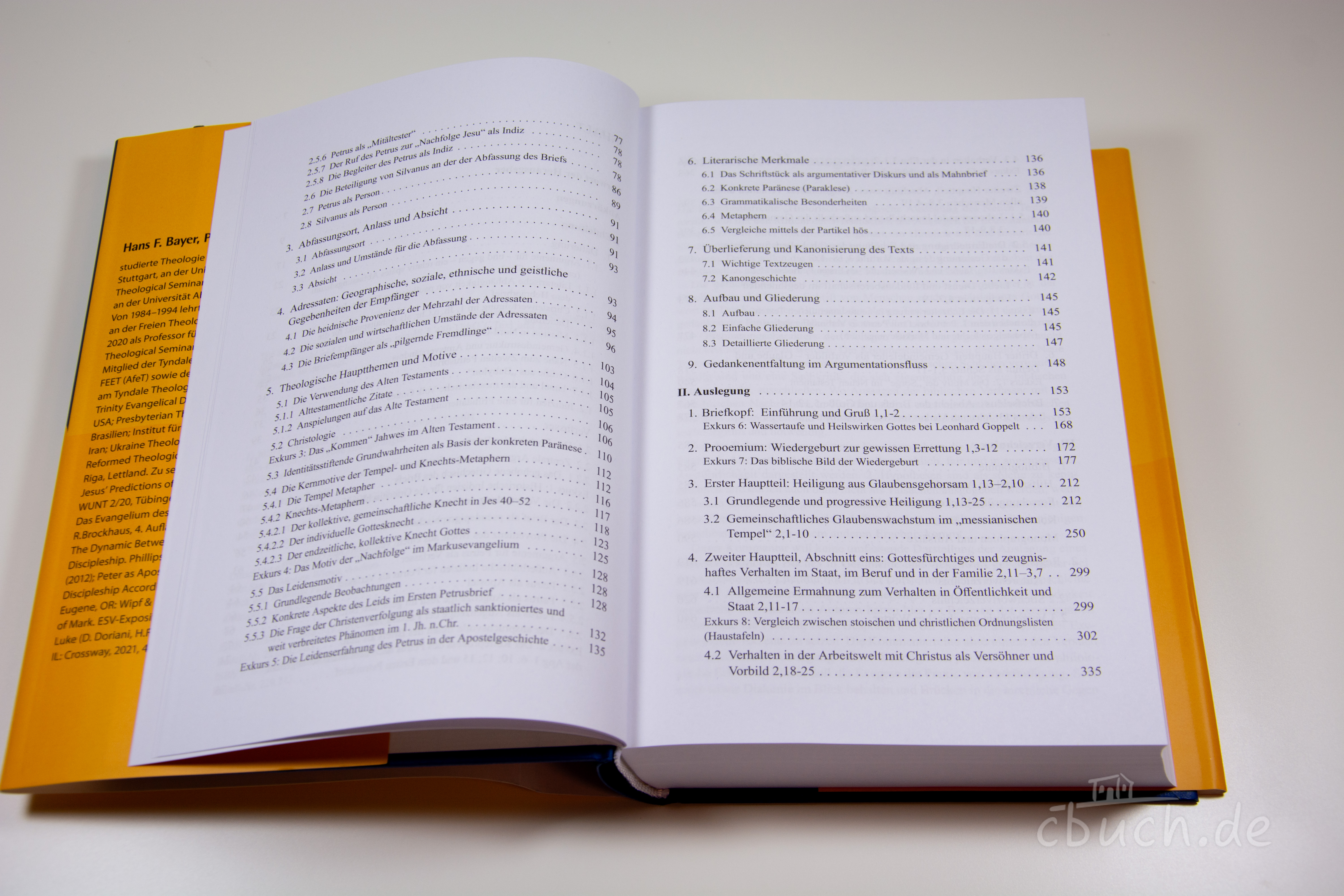 Hans F. Bayer: Der Erste Petrusbrief Hans F. Bayer: Der Erste Petrusbrief