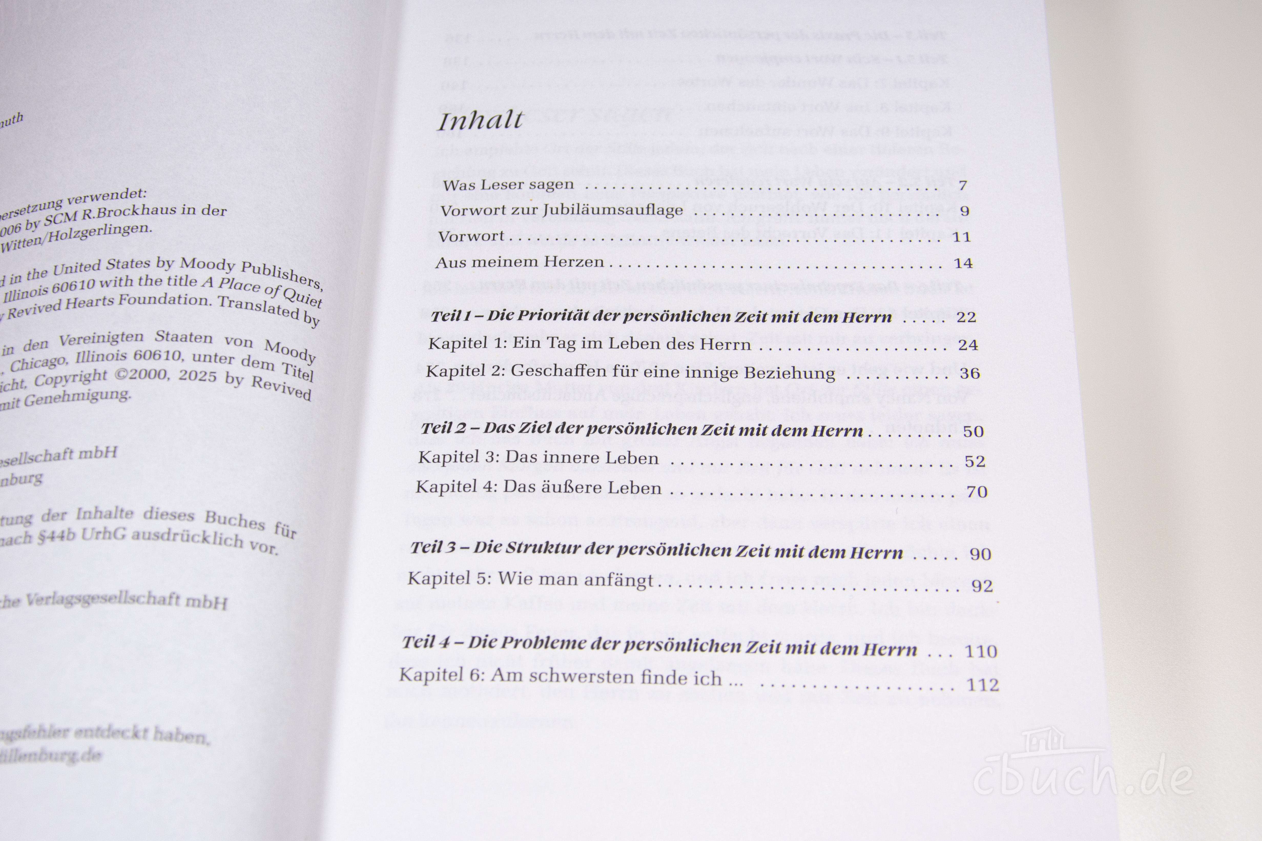 DeMoss Wolgemuth: Ort der Stille