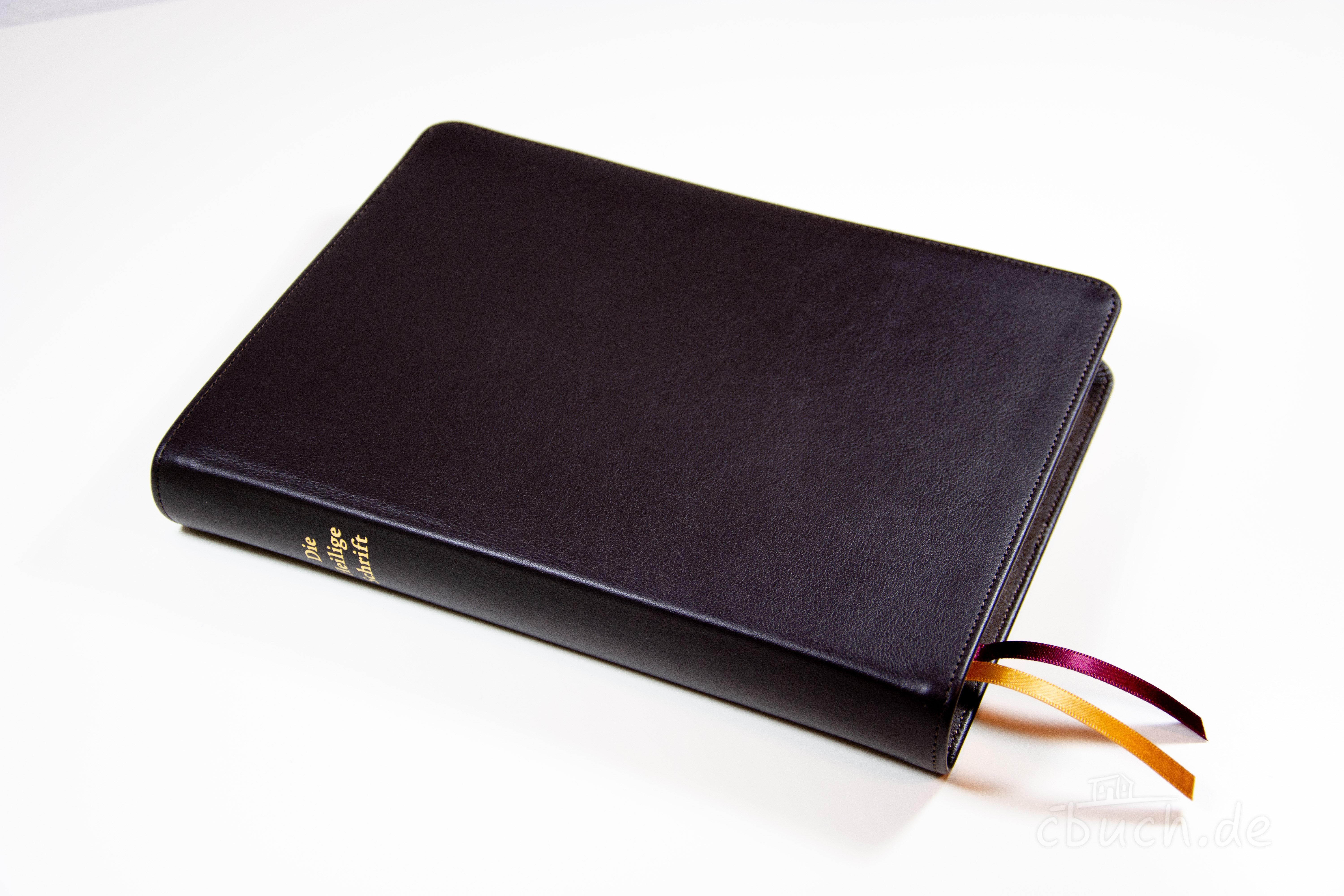 Elberfelder Bibel Edition CSV - Schreibrandbibel, kleinere Ausgabe, Rindleder (weich) dunkelbraun, Rotgoldschnitt Elberfelder Bibel Edition CSV - Schreibrandbibel, kleinere Ausgabe, Rindleder (weich) dunkelbraun, Rotgoldschnitt