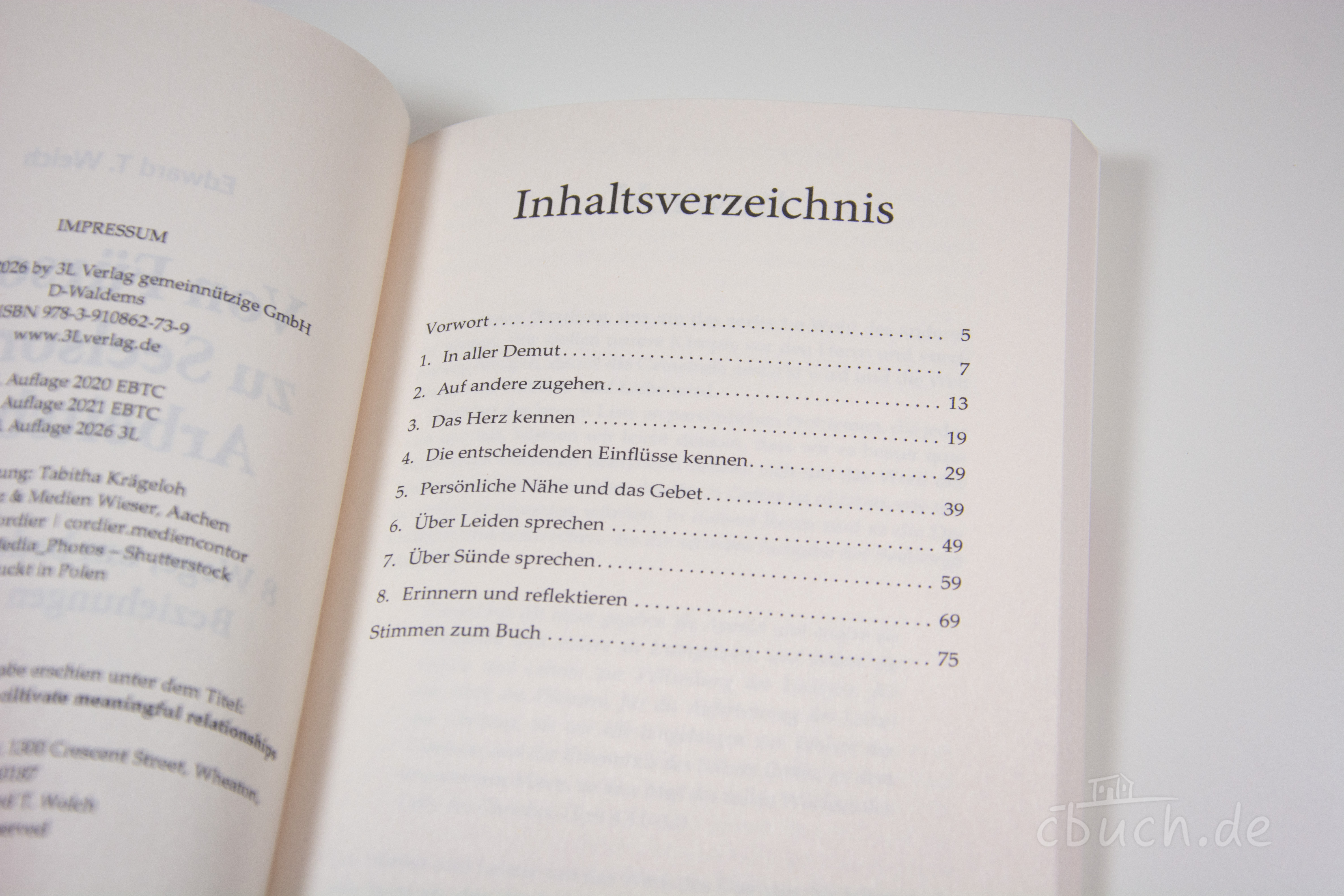 Welch: Von Fürsorge zu Seelsorge - Arbeitsbuch
