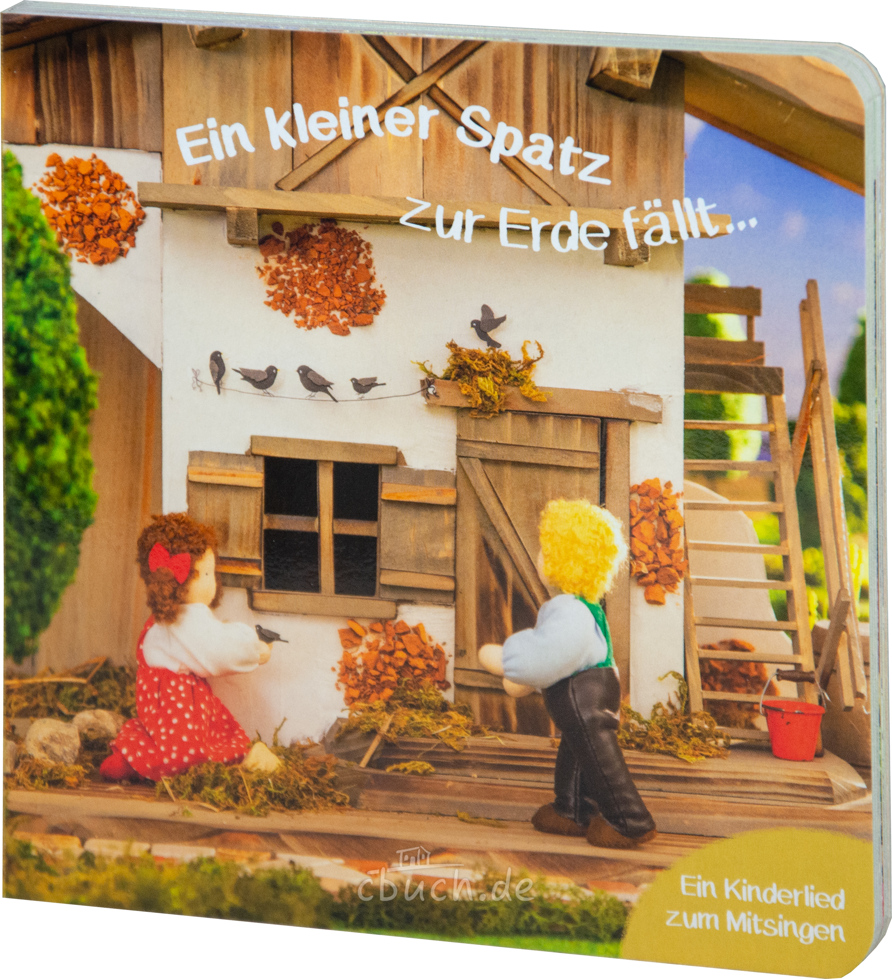 Ein kleiner Spatz zur Erde fällt (Pappebuch) Ein kleiner Spatz zur Erde fällt (Pappebuch)