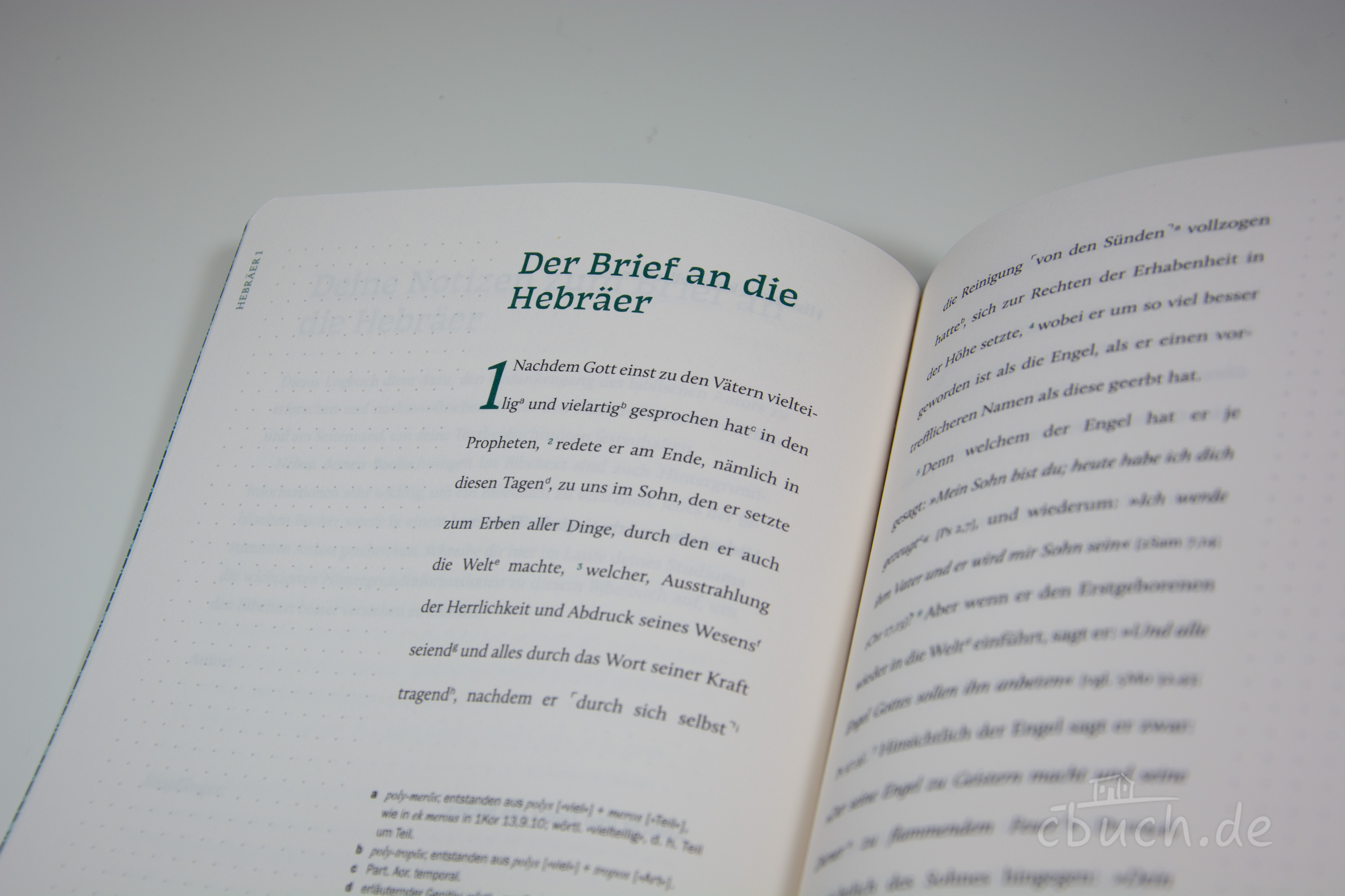 EsraBibel – Logbuch Hebräerbrief EsraBibel – Logbuch Hebräerbrief