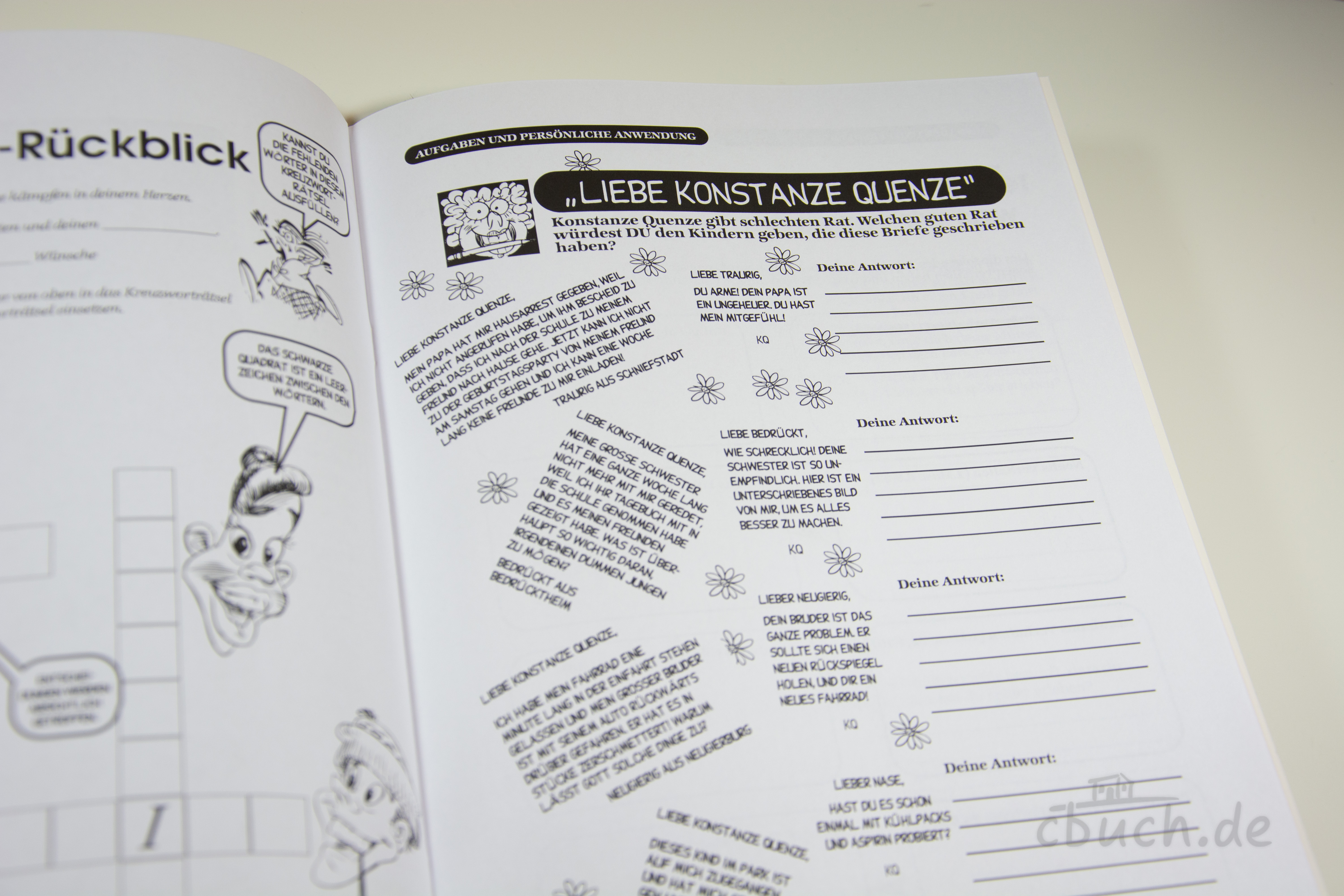 Innenansicht aus Corlette Sande: Handbuch für Friedensstifter - Comic Heft 3 Zeit vergessen - kein Pizzaessen! mit Übungsseiten zu Konfliktlösung, Vergebung und Kommunikation für Kinder und Jugendliche von 3L.