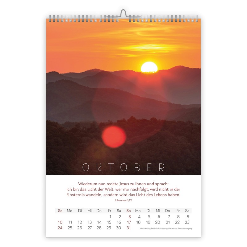 Natur Kalender 2027 - CSV