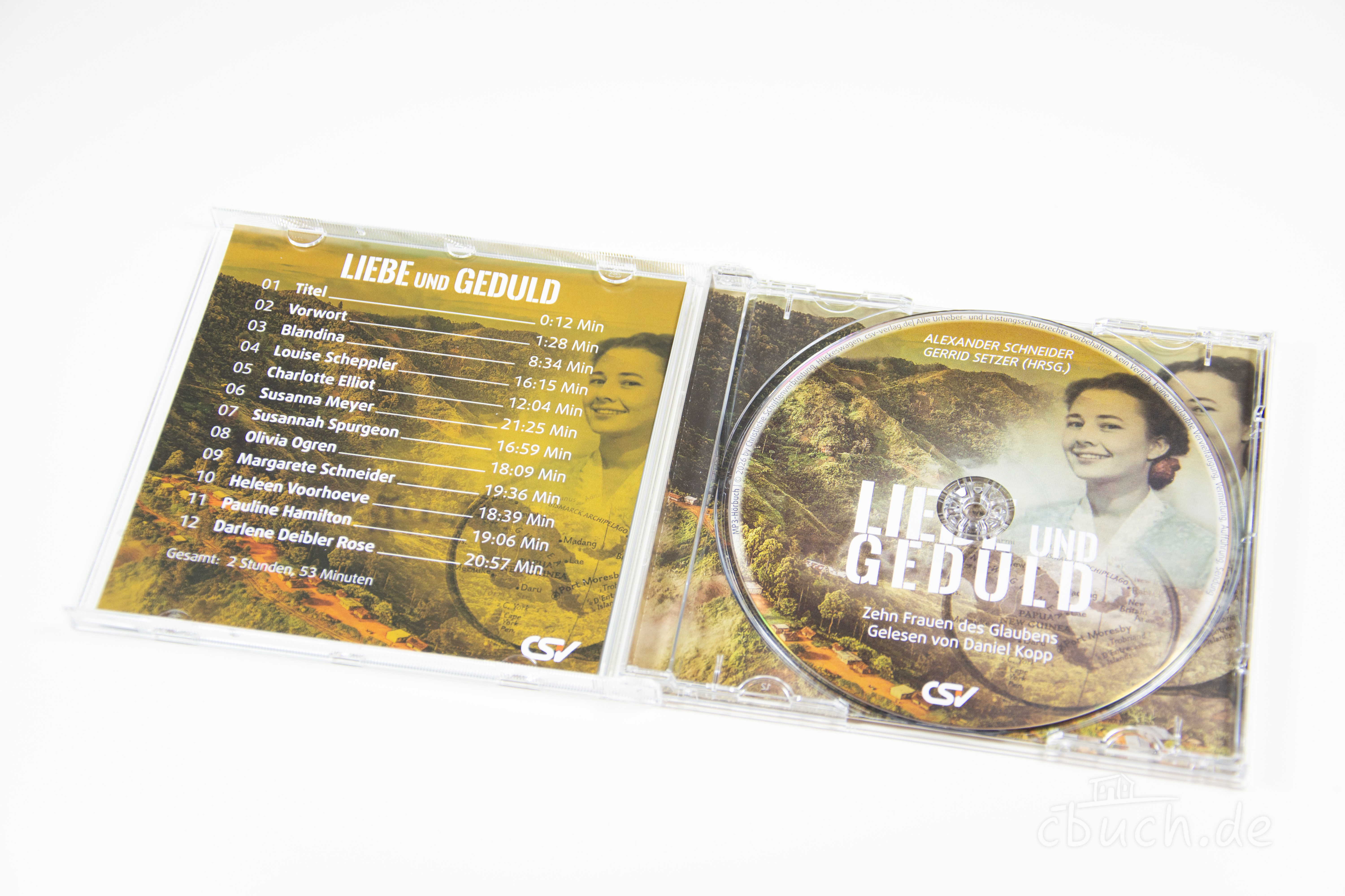Schneider/Setzer: Liebe und Geduld - Hörbuch (MP3-CD)