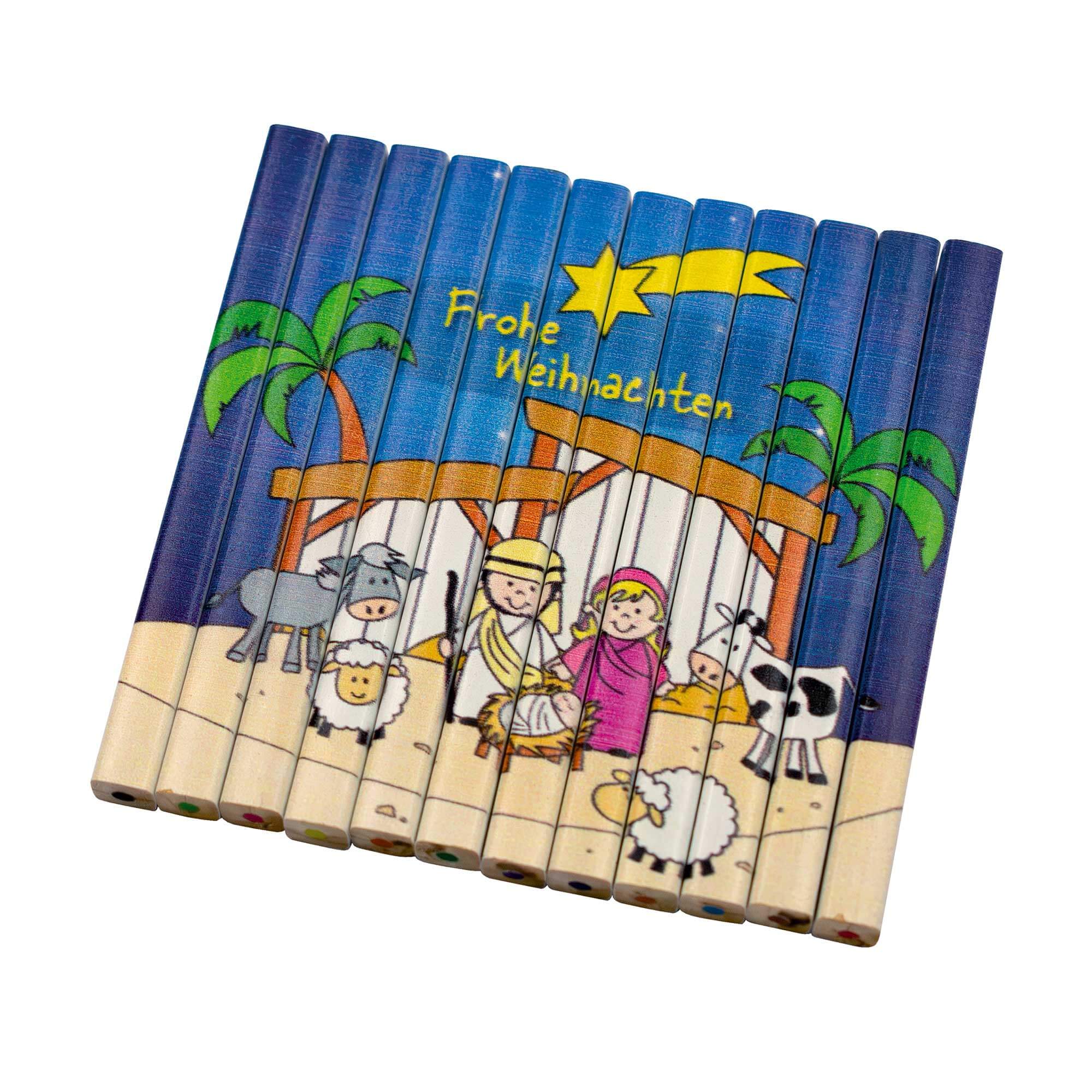Buntstifte-Set Weihnachtsgeschichte Buntstifte-Set Weihnachtsgeschichte