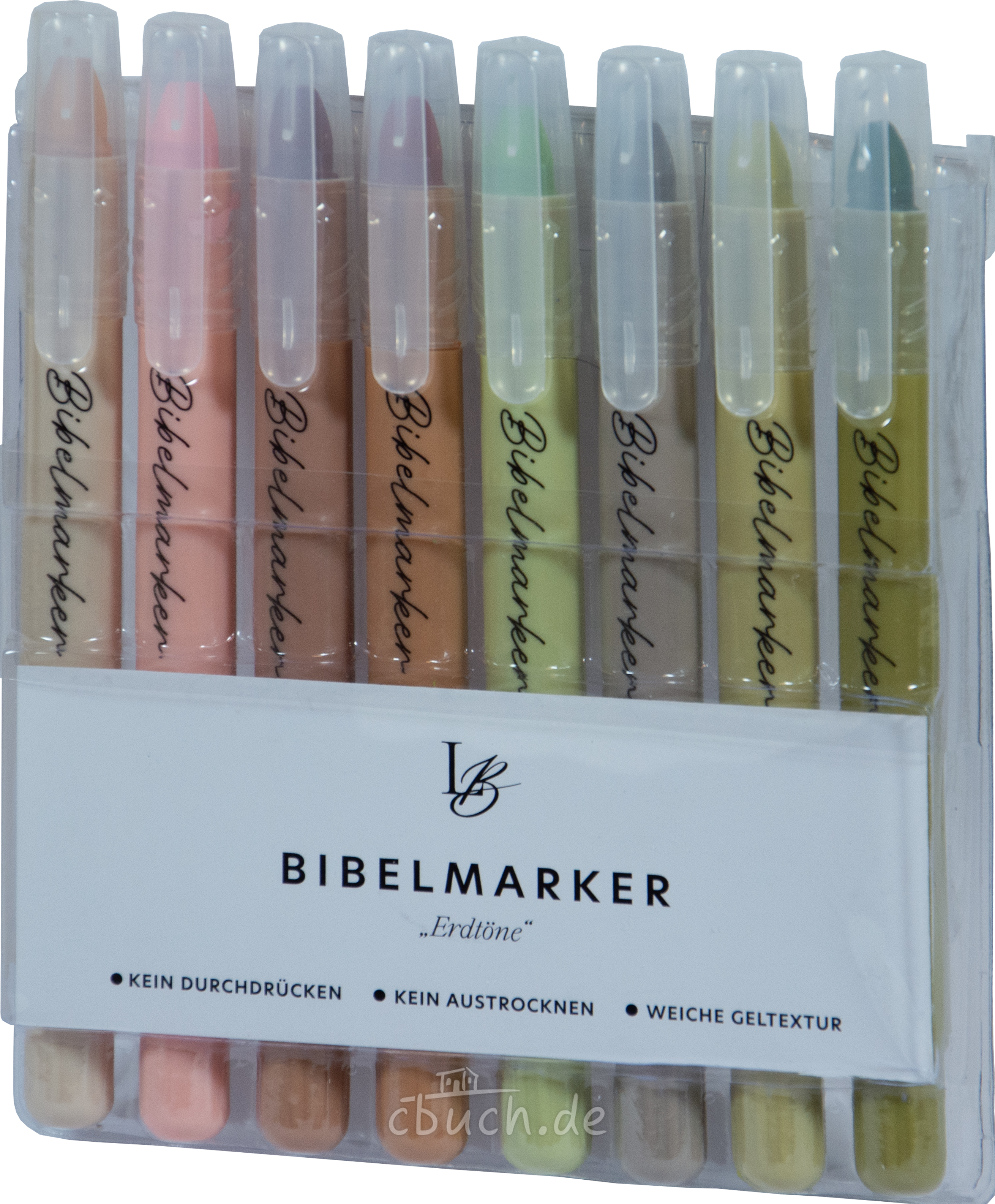 Bibelmarker 8er Erdfarben Bibelmarker 8er Erdfarben