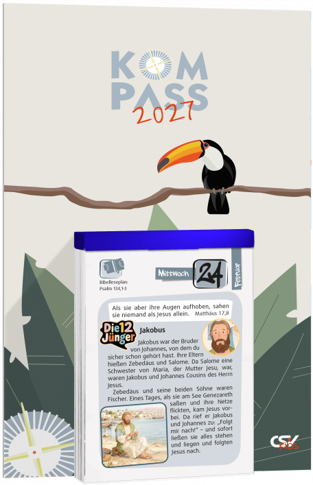 Der Kompass 2027 - Abreißkalender