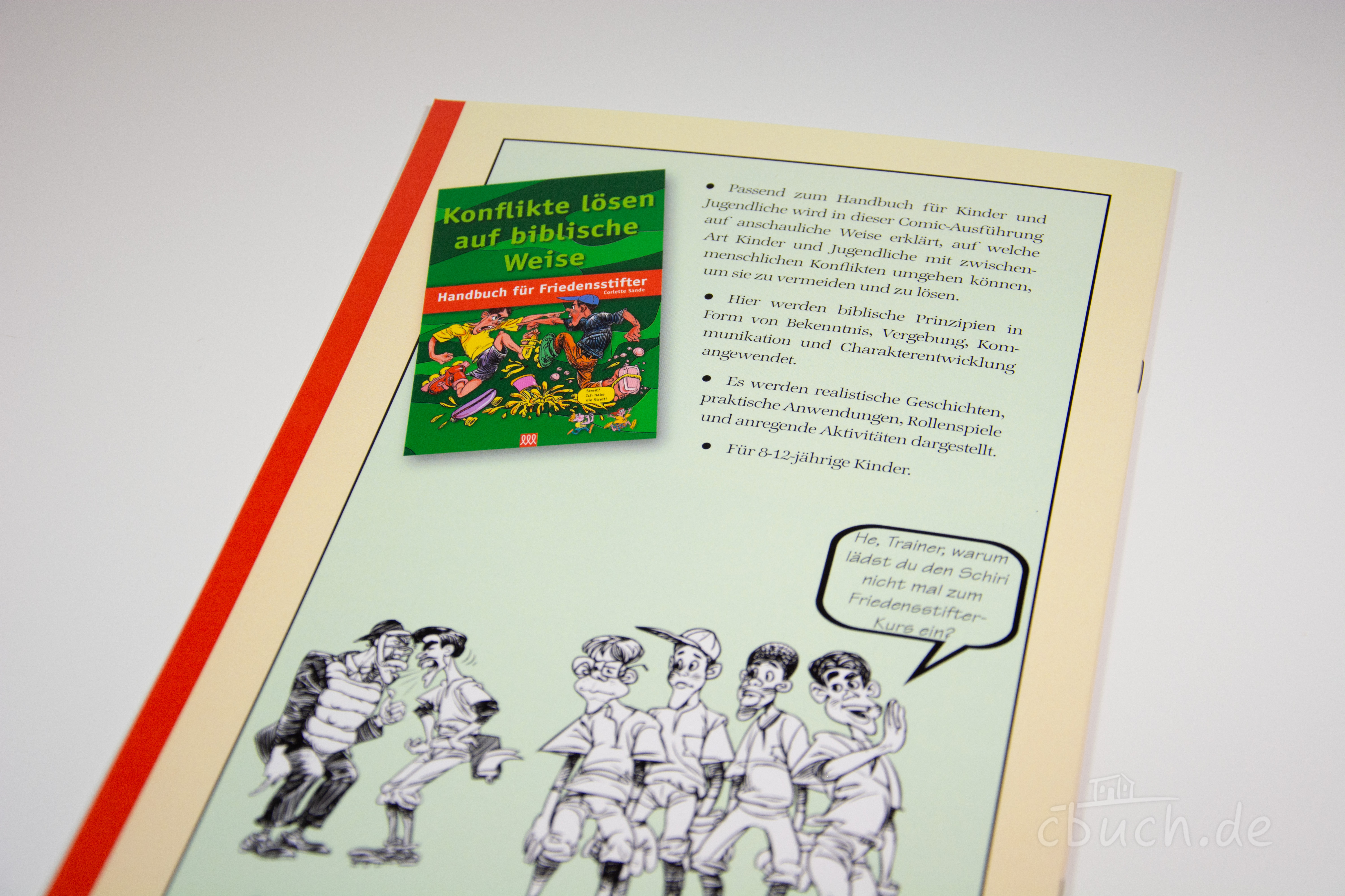 Corlette Sande: Handbuch für Friedensstifter - Comic Heft 8: Huch, oh weh - die Angel ist im See Corlette Sande: Handbuch für Friedensstifter - Comic Heft 8: Huch, oh weh - die Angel ist im See