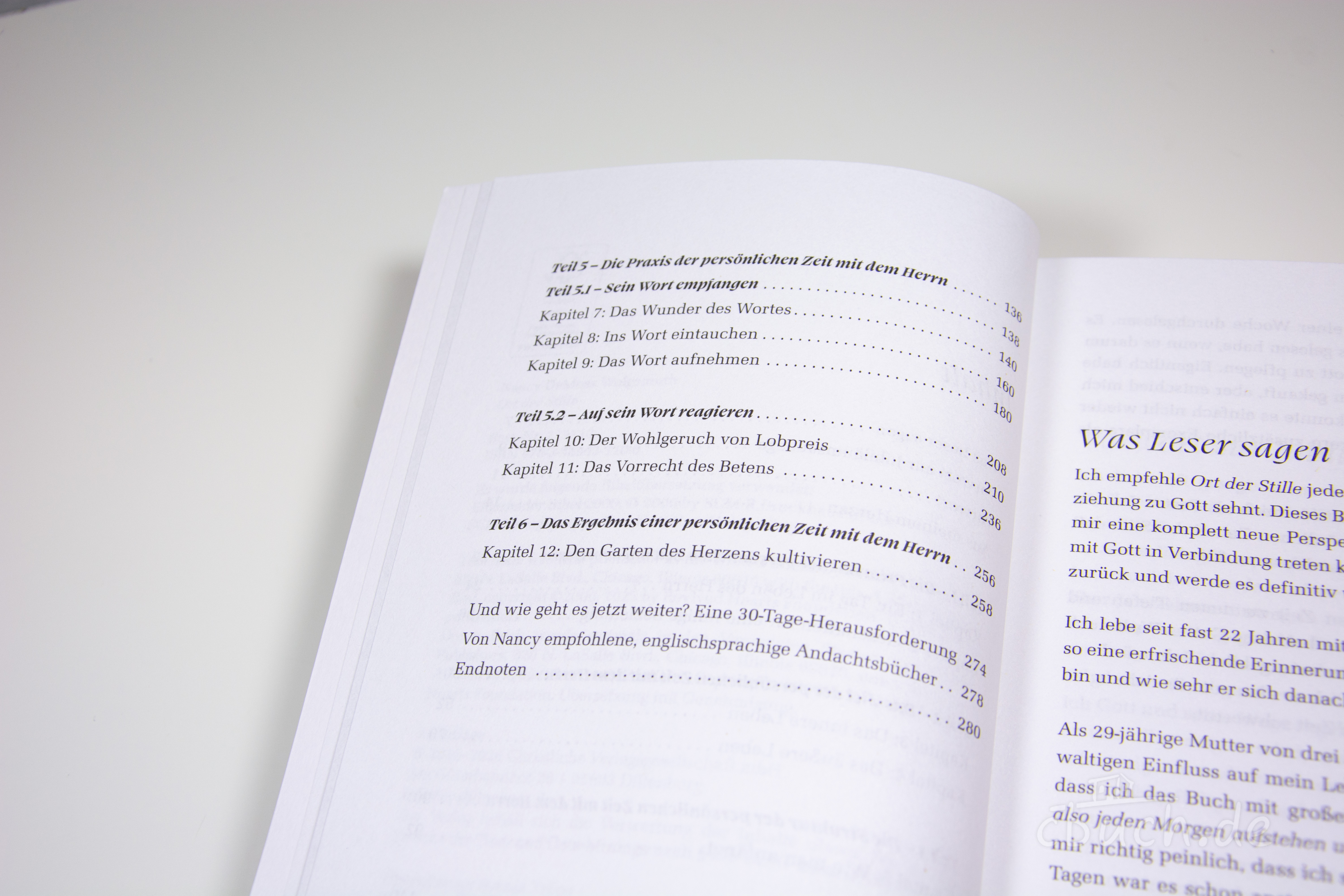 DeMoss Wolgemuth: Ort der Stille