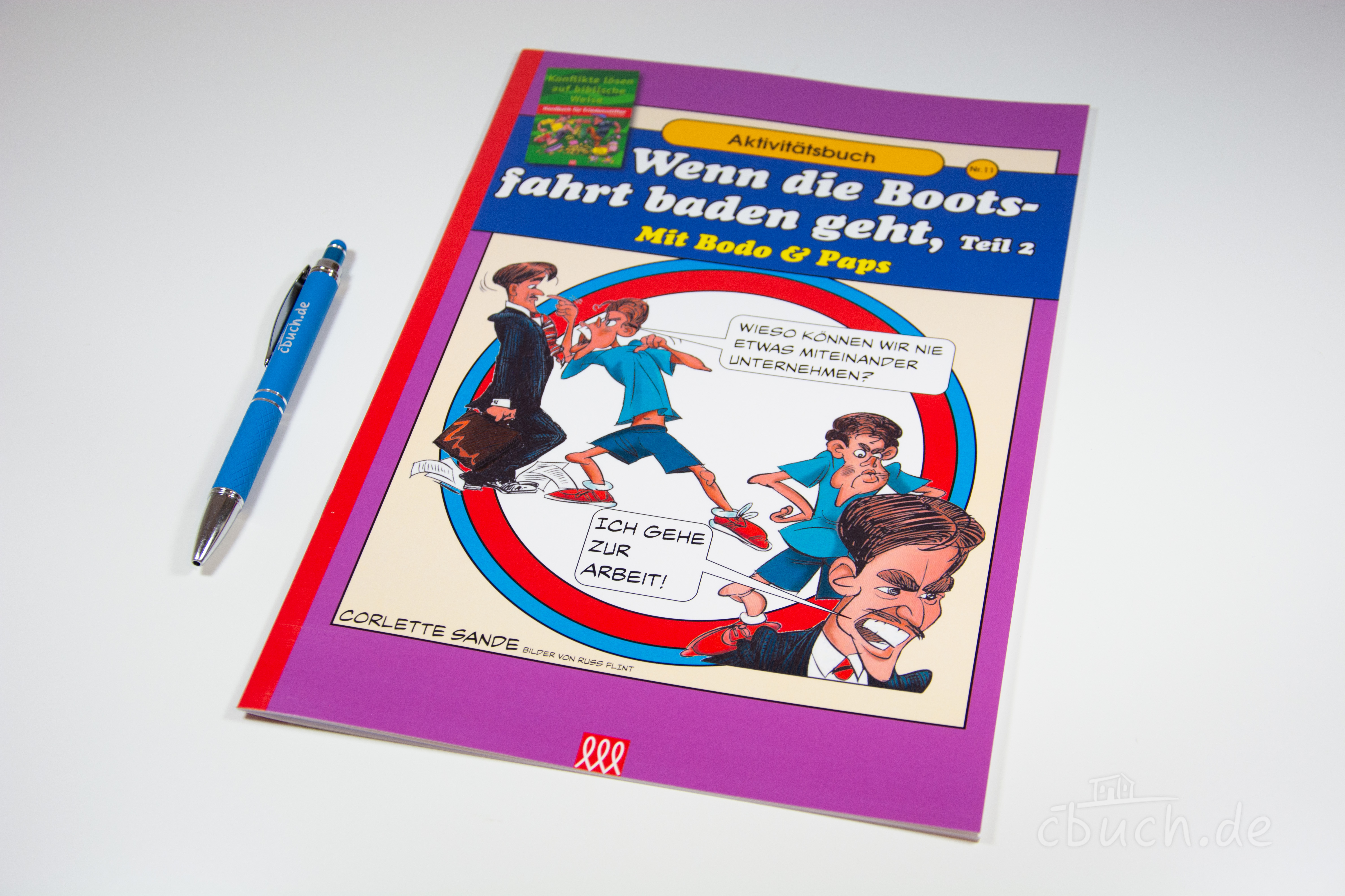 Handbuch für Friedensstifter - Comic Heft 11: Wenn die Bootsfahrt baden geht (Teil 2)