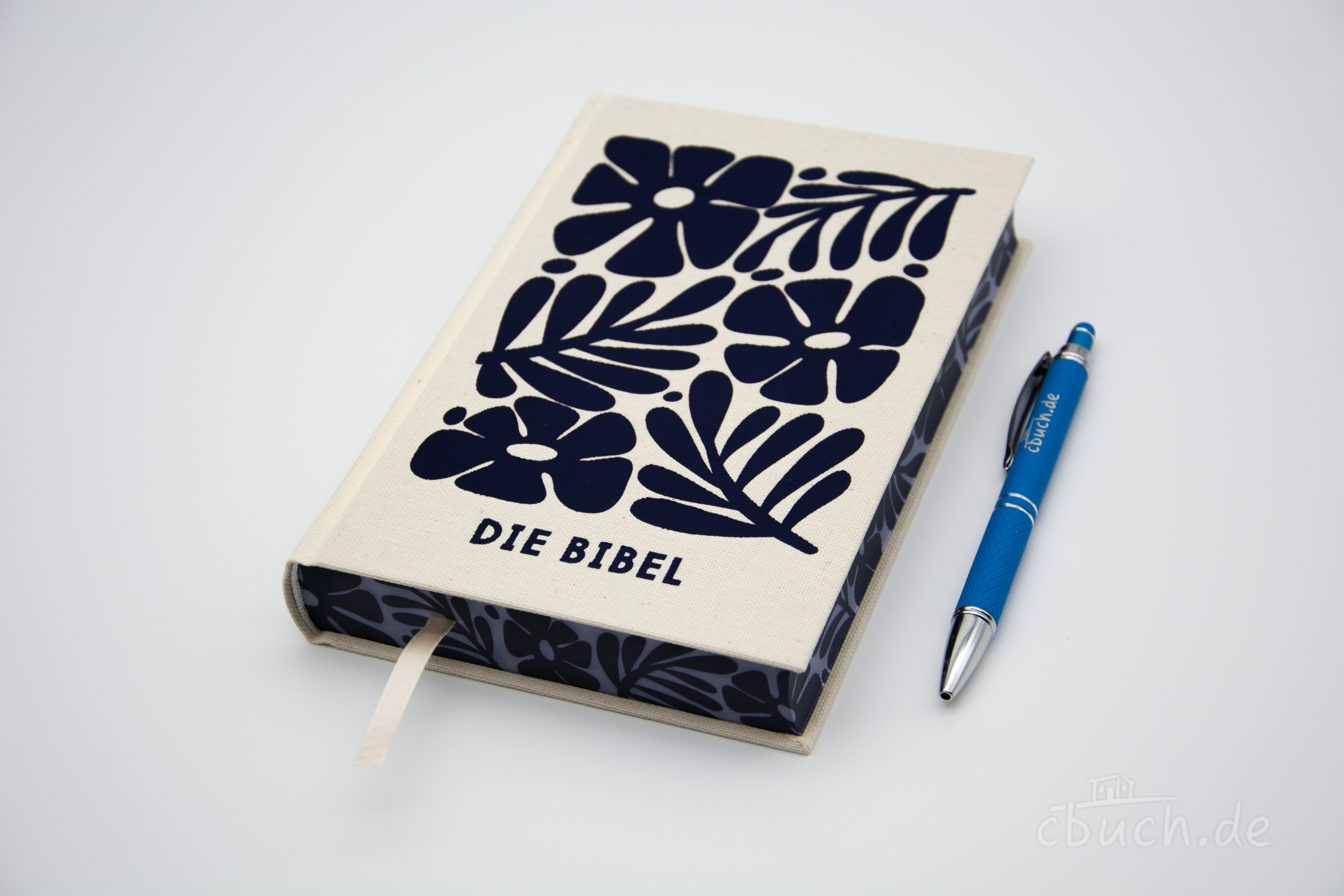 Schlachter 2000 Bibel – Taschenausgabe (Hardcover, Naturleinen)