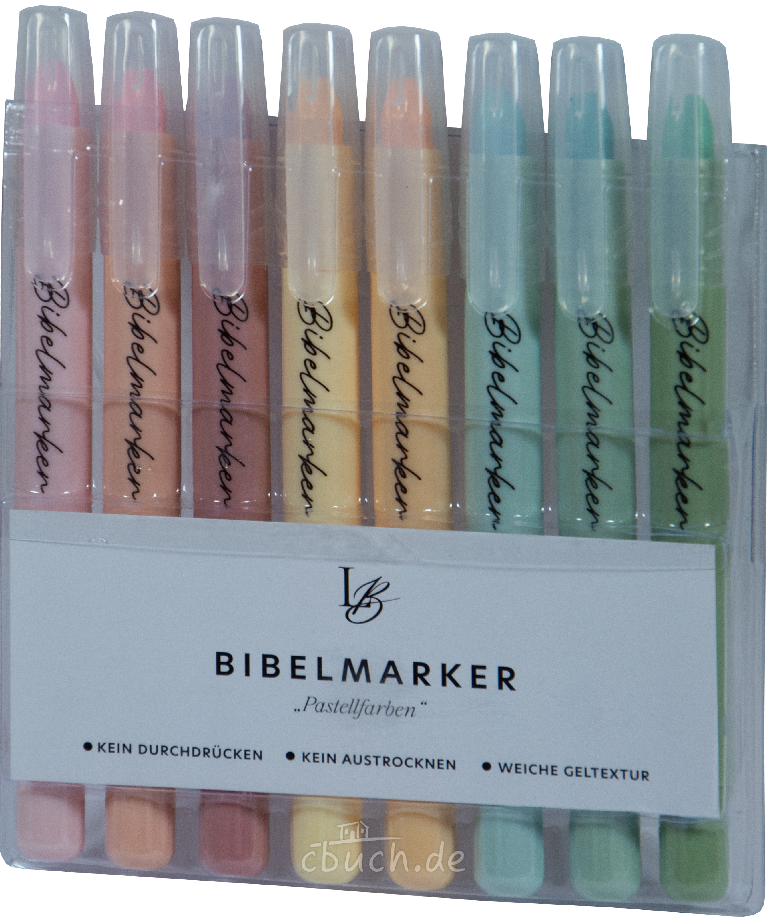 Bibelmarker 8er Pastelltöne Bibelmarker 8er Pastelltöne