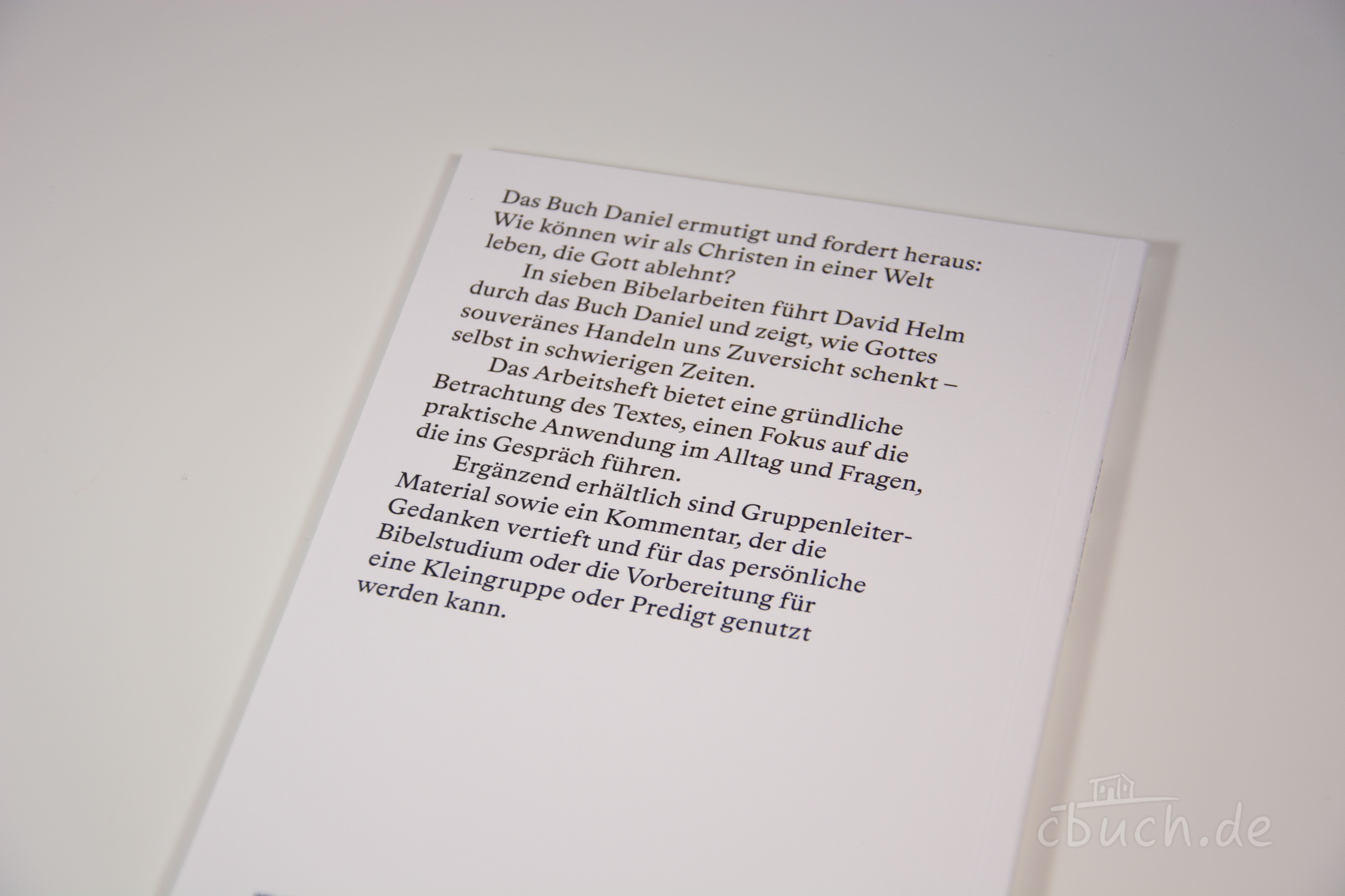 Helm: Daniel | Arbeitsheft (Die Bibel erklärt) Helm: Daniel | Arbeitsheft (Die Bibel erklärt)